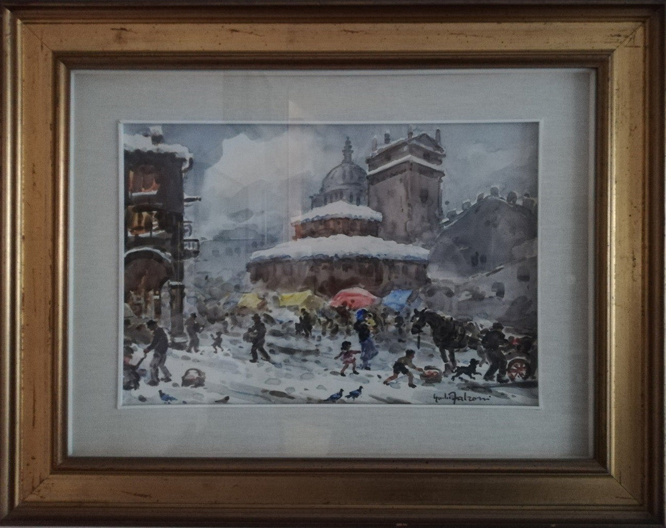 Giulio Falzoni - Mercado de Mantua