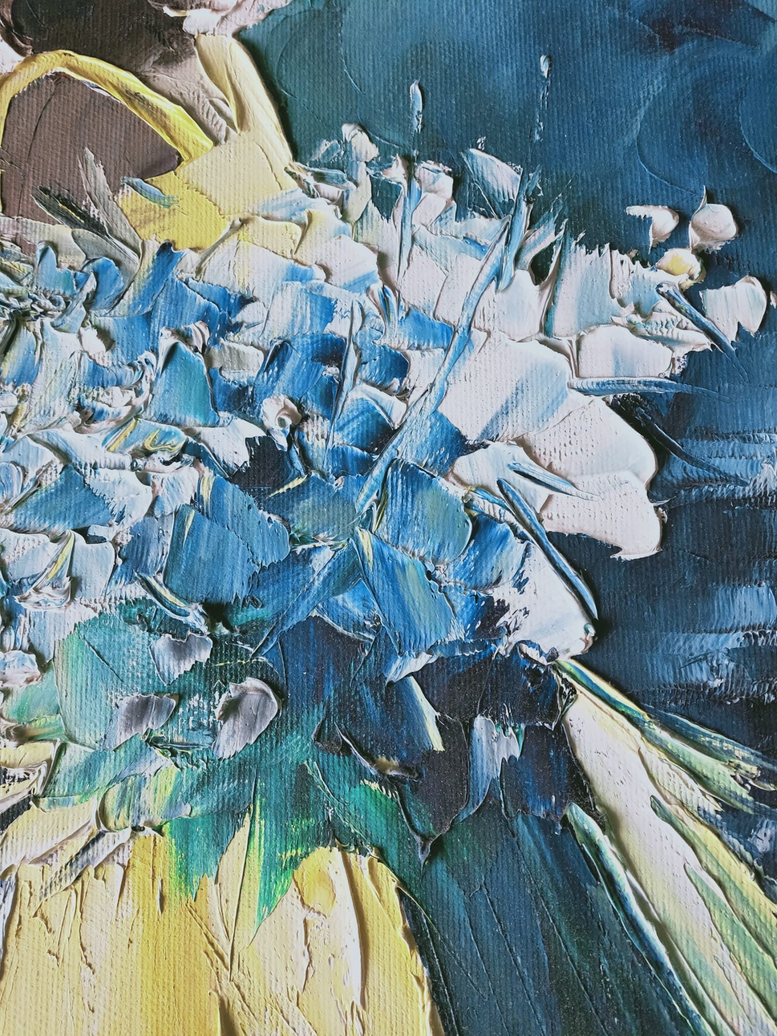 Mario Berrino - Donna con fiori