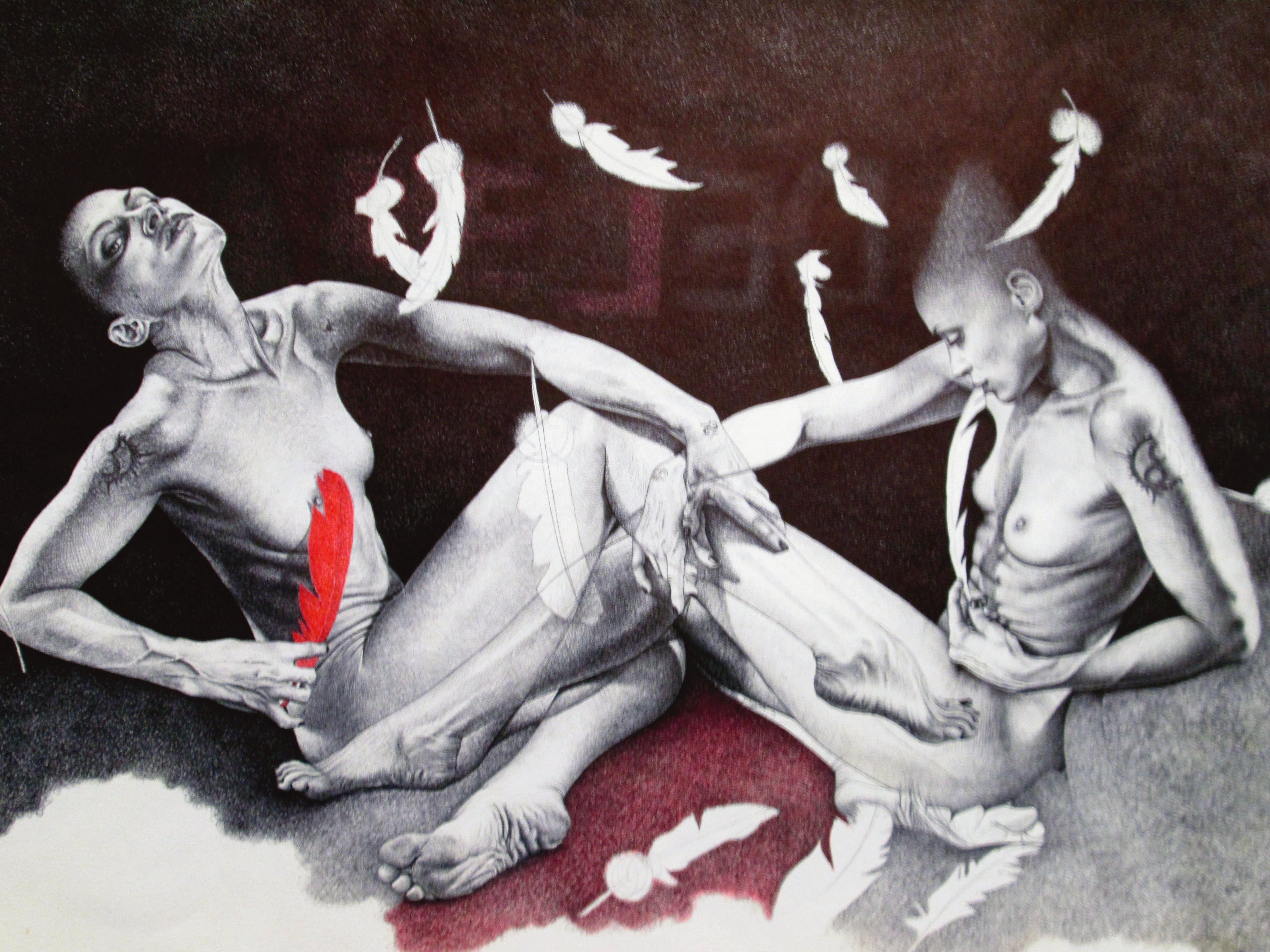 Adele Ceraudo - Leda y el cisne