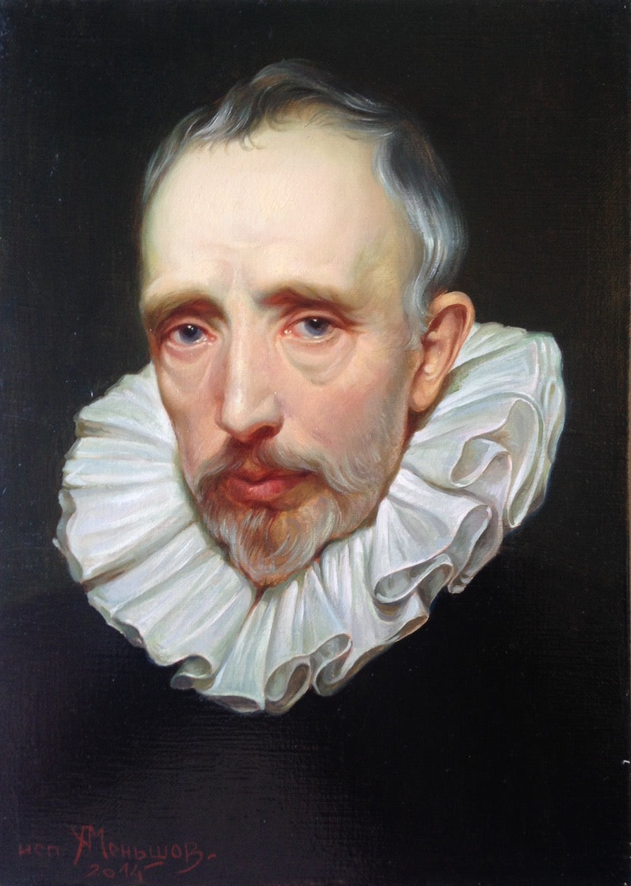 Menshov Anatoly - Van Dyck - Ritratto di Cornelis van der Geest - 1620