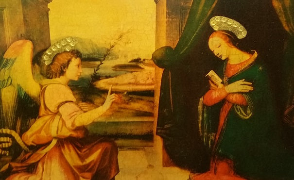 Domenico Ghirlandaio - La Anunciación