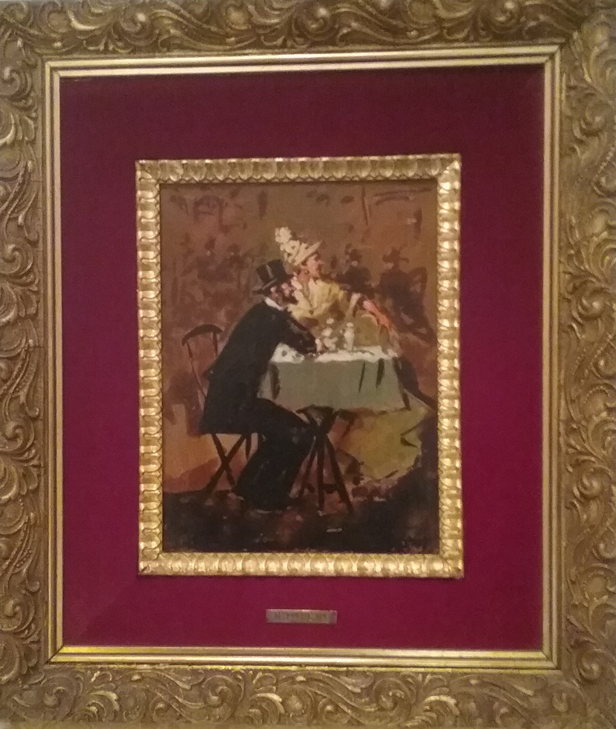 Milesi - En el café