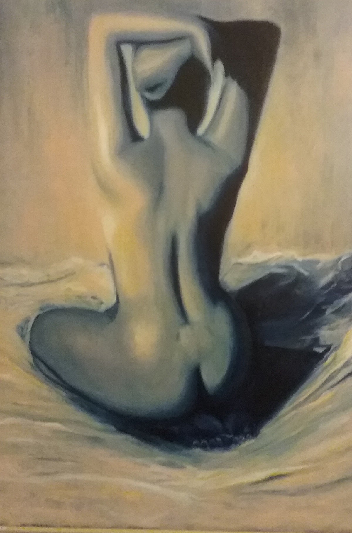 Patrizia Vinciguerra - Nudo blu