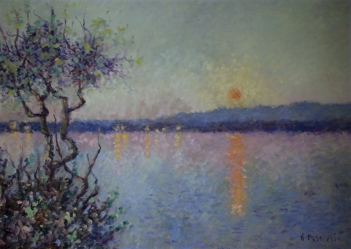 Antonio Pasciuti - Sunset over the sea