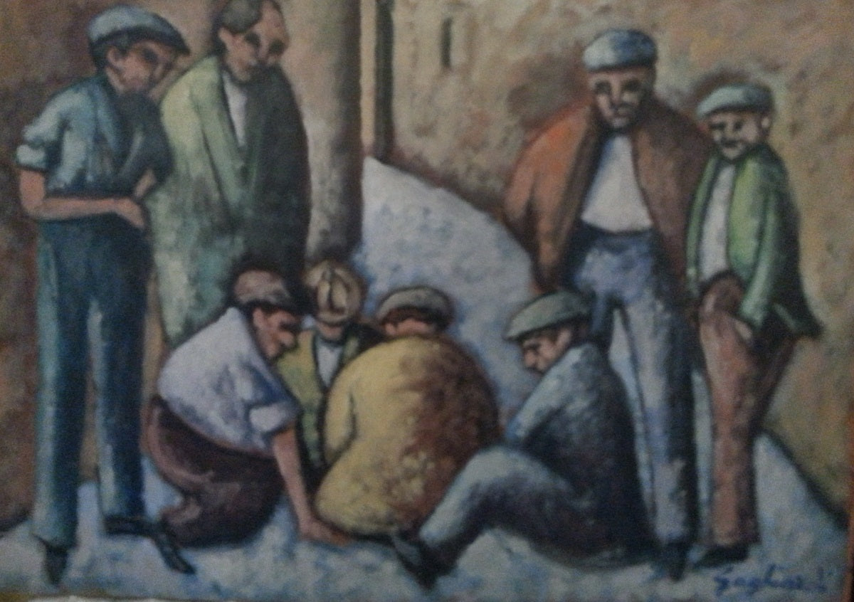 Giuseppe Gagliardi - Gruppo di uomini