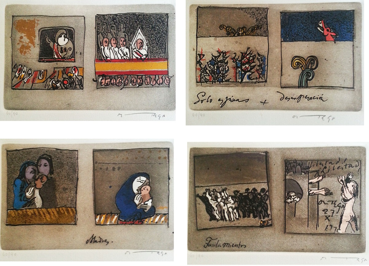 Josè Ortega - Lotto di serigrafie