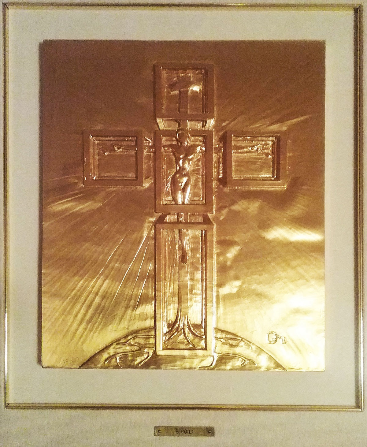 Salvador Dalí - Cristo en la cruz