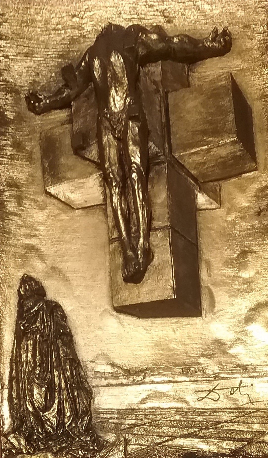 Salvador Dalí - Crucifixión