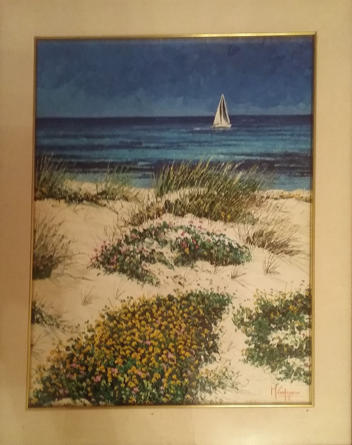 Michele Carpignano - Marina with sail