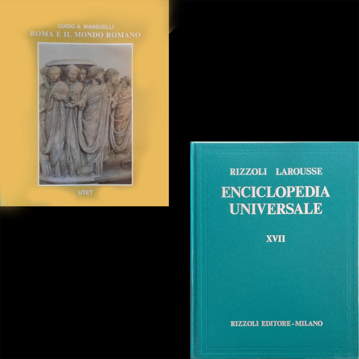Enciclopedia de Arte y Arqueología Rizzoli Larousse y Enciclopedia Universal