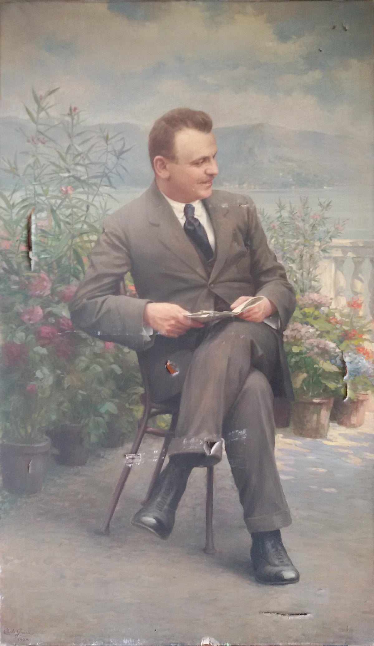 Carlo Grassi - Ritratto di un nobiluomo