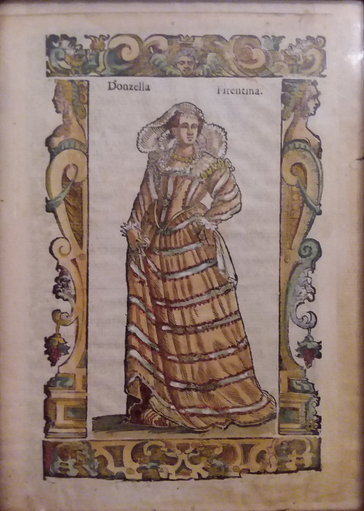 Cesare Vecellio - Doncella florentina