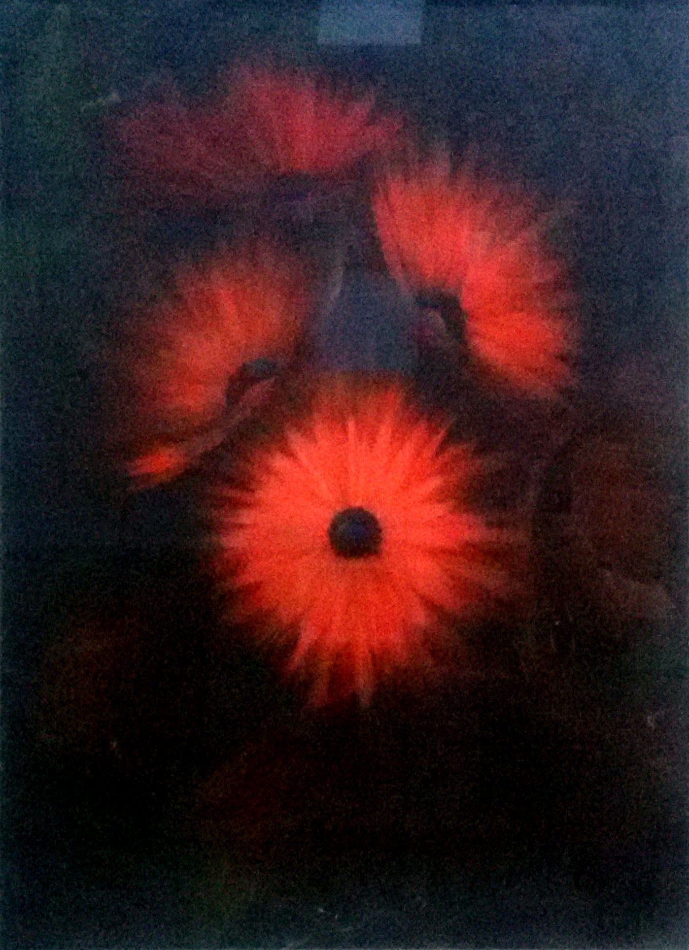 Giuseppe Incerti - Cuatro flores rojas