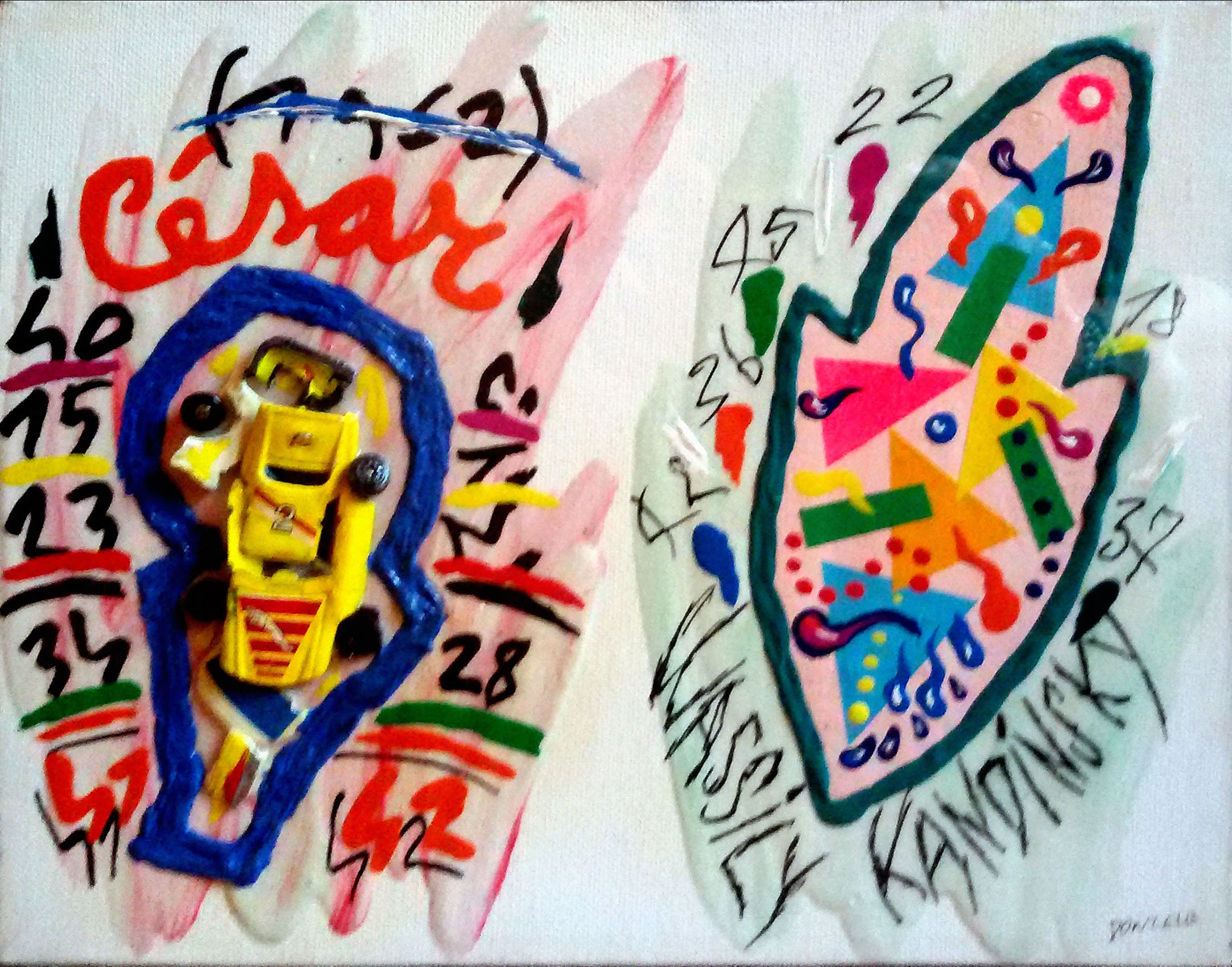 Bruno Donzelli - (Kandinsky - César)
