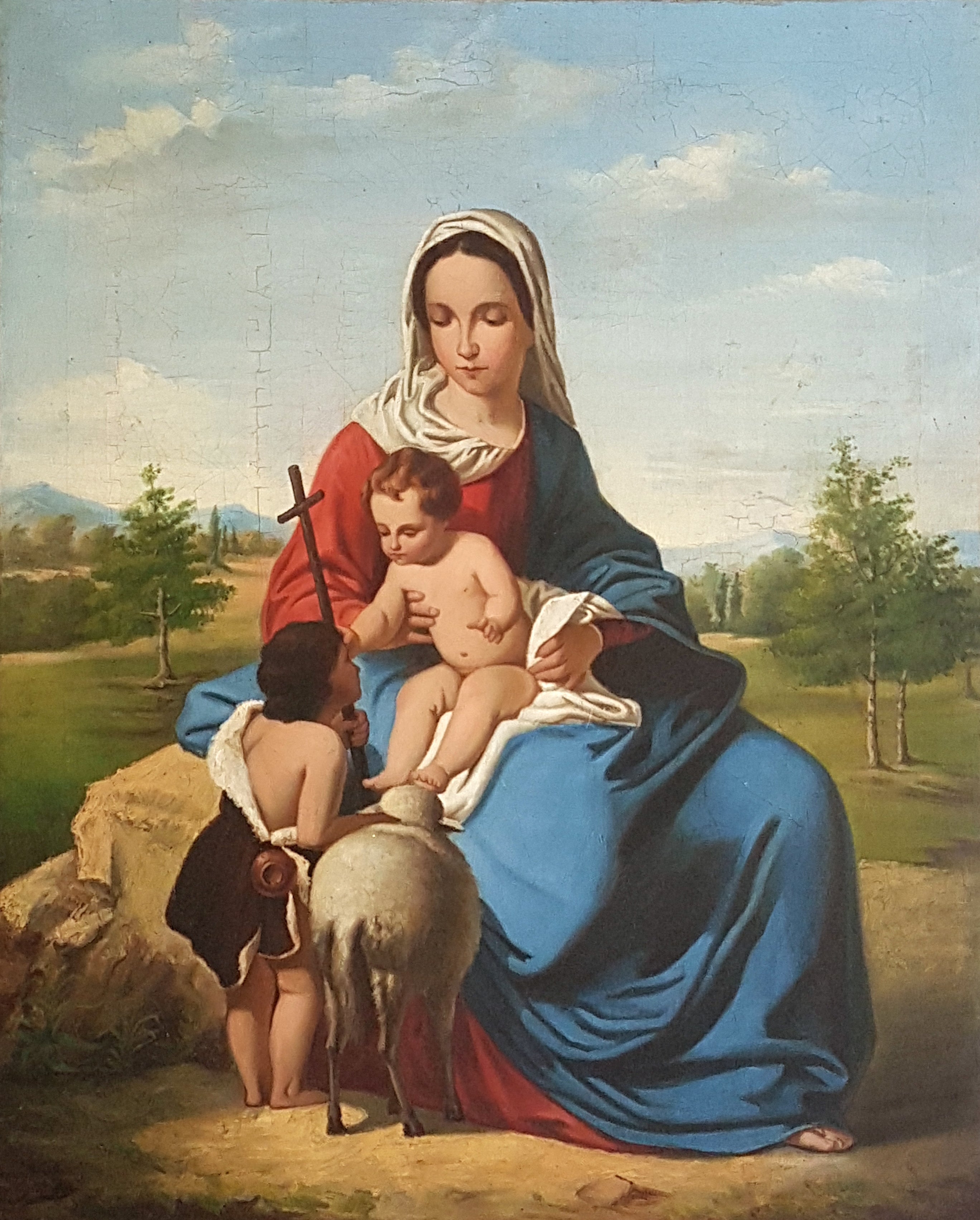 Artista sconosciuto - Madonna con bambino