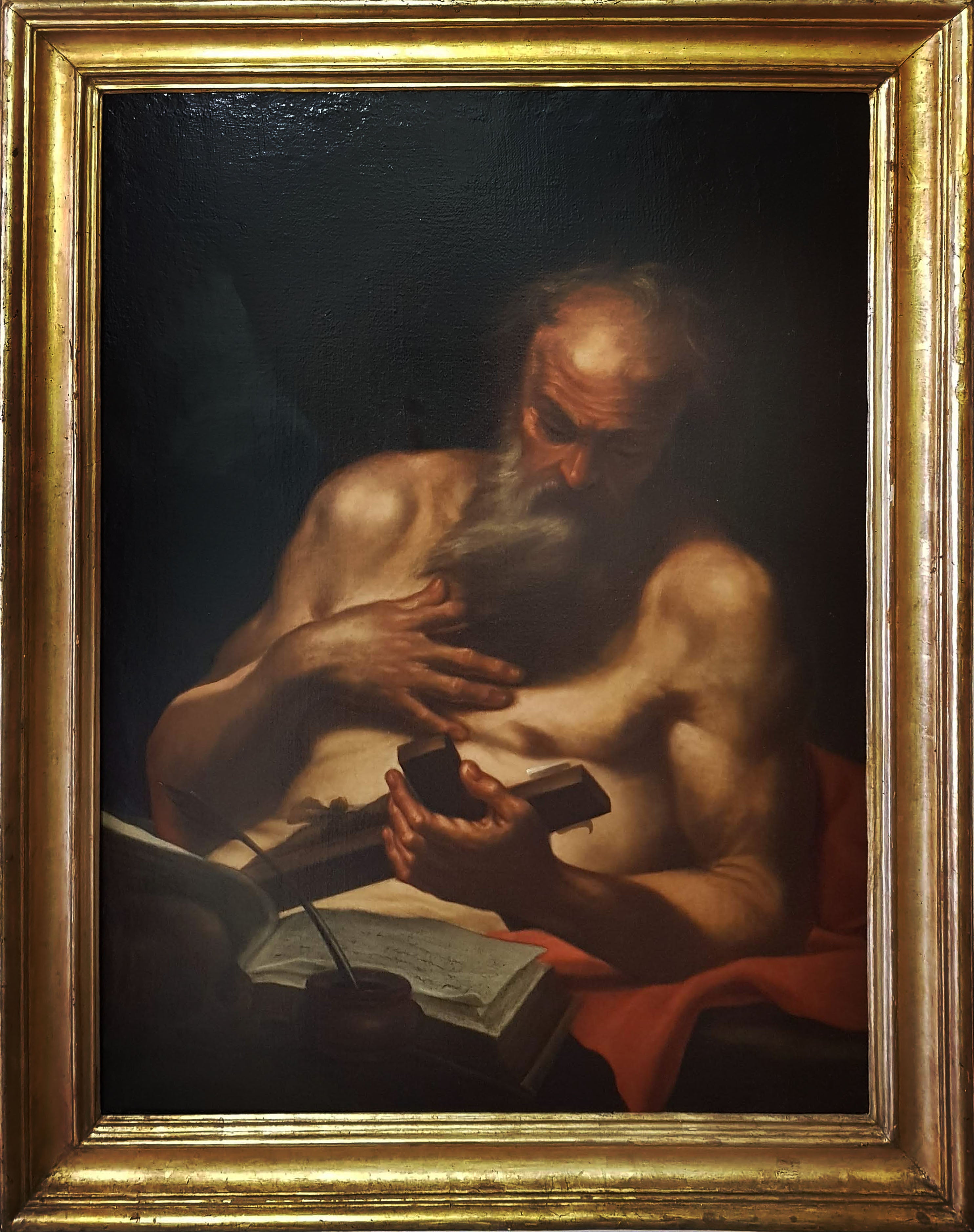 Giovanni Battista Langetti - Saint Jerome