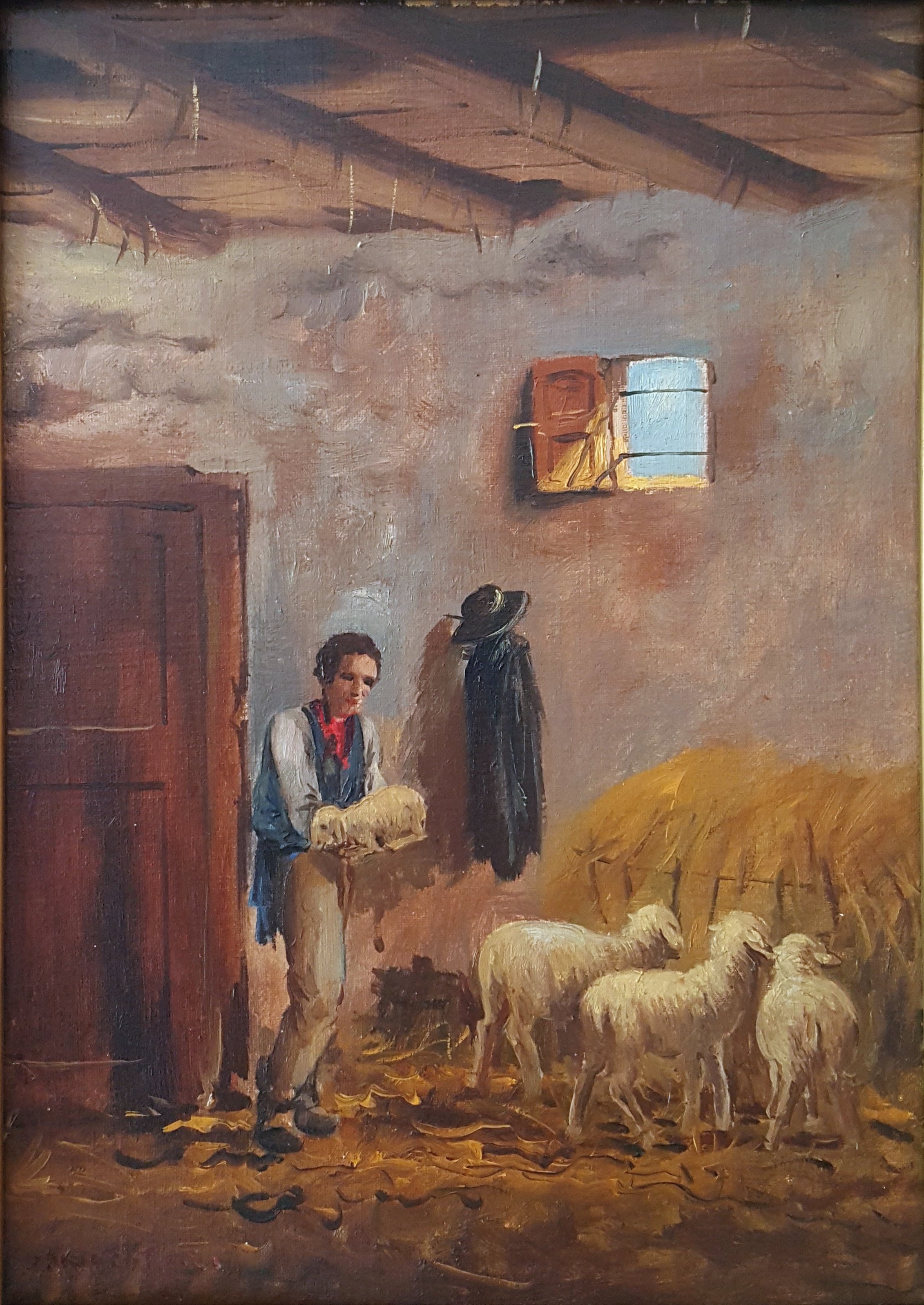 Mario Fattori - Pastore