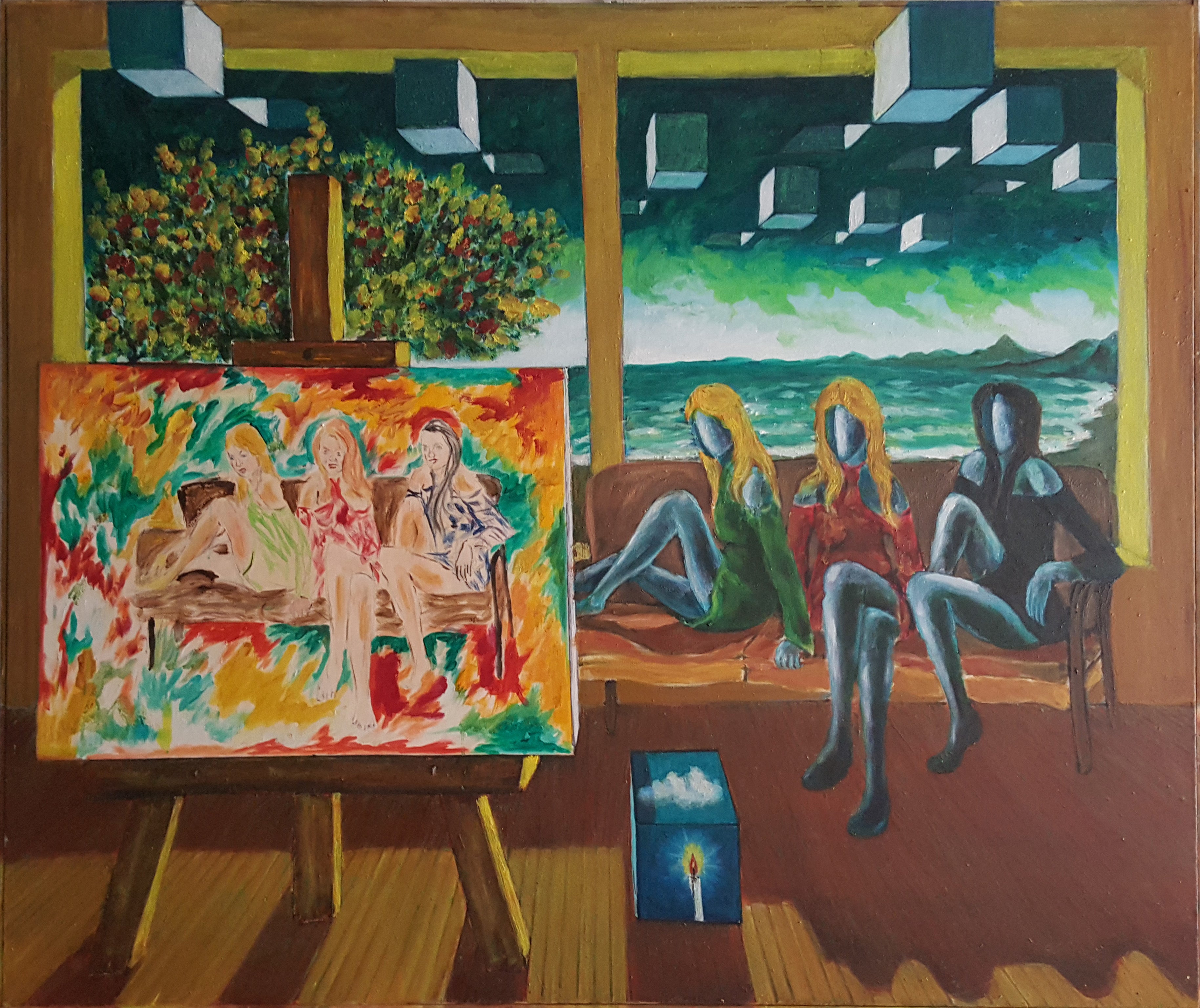 David Larry Neddini - The Poor Painter's Girls
