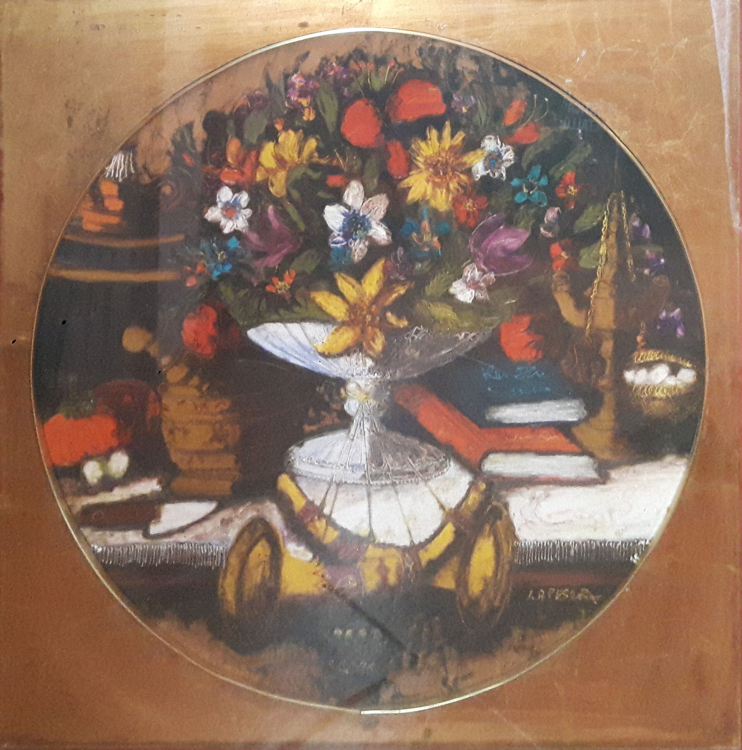 Michele Lapesara - Vase with Flowers