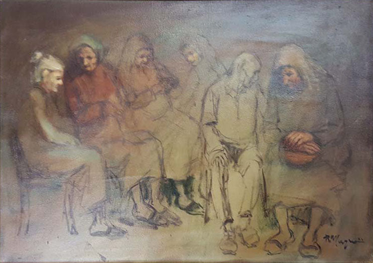 Renzo Magnanini - Gruppo di anziani