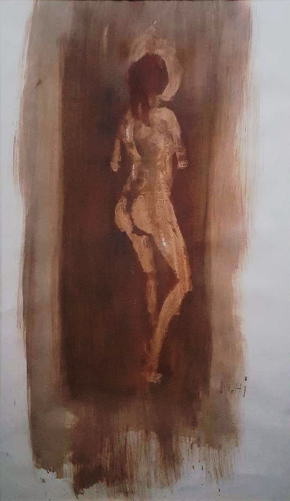 Alberto Sughi - Desnudo