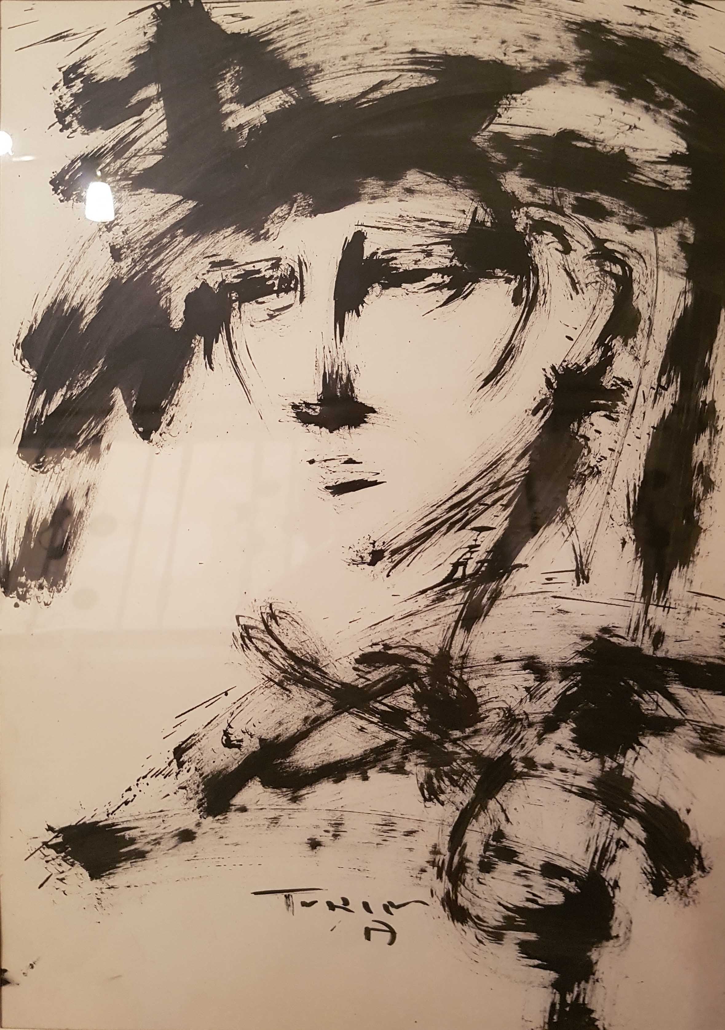 Angelo Turin - Uomo in bianco e nero