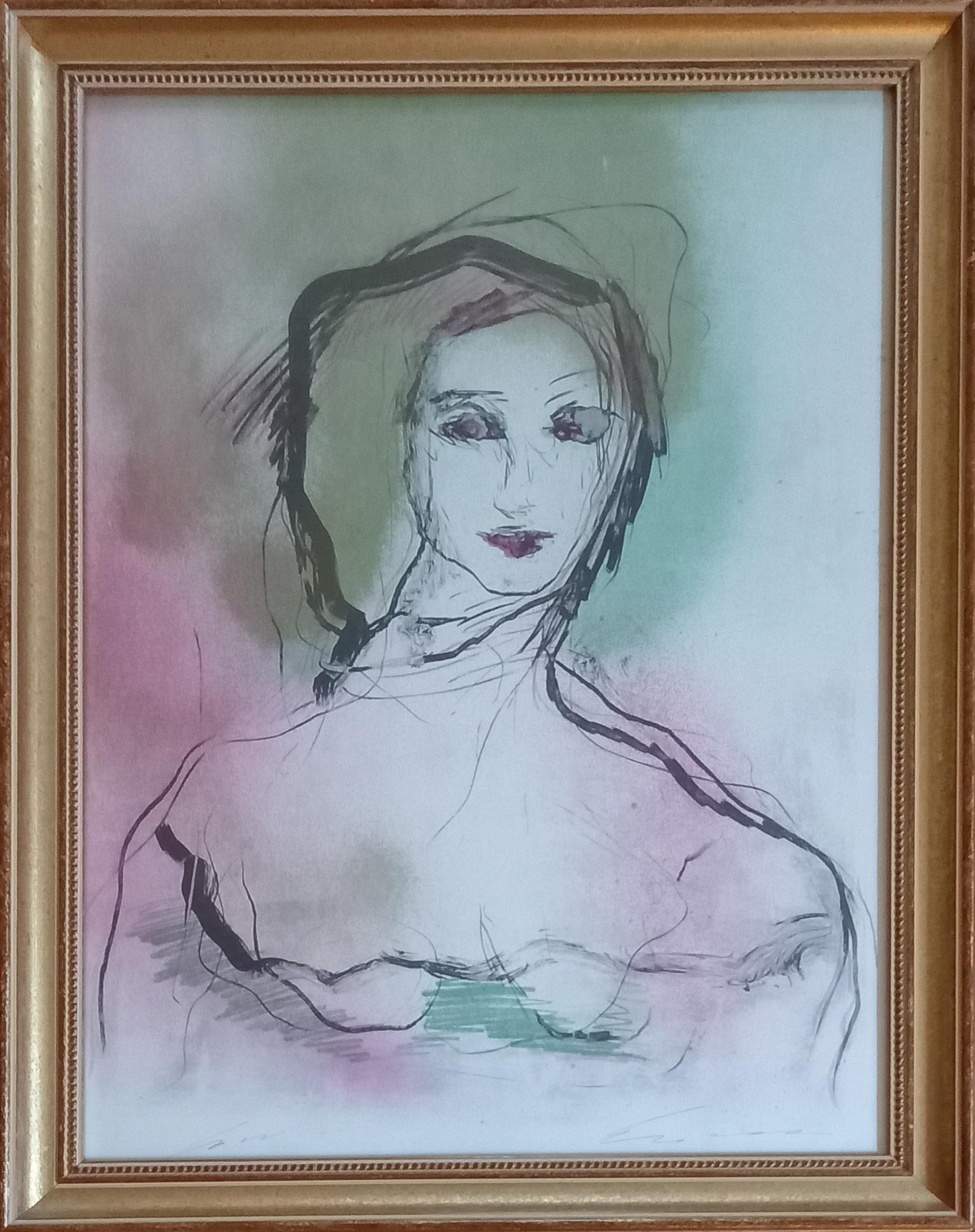 Ernesto Treccani - Retrato de una mujer