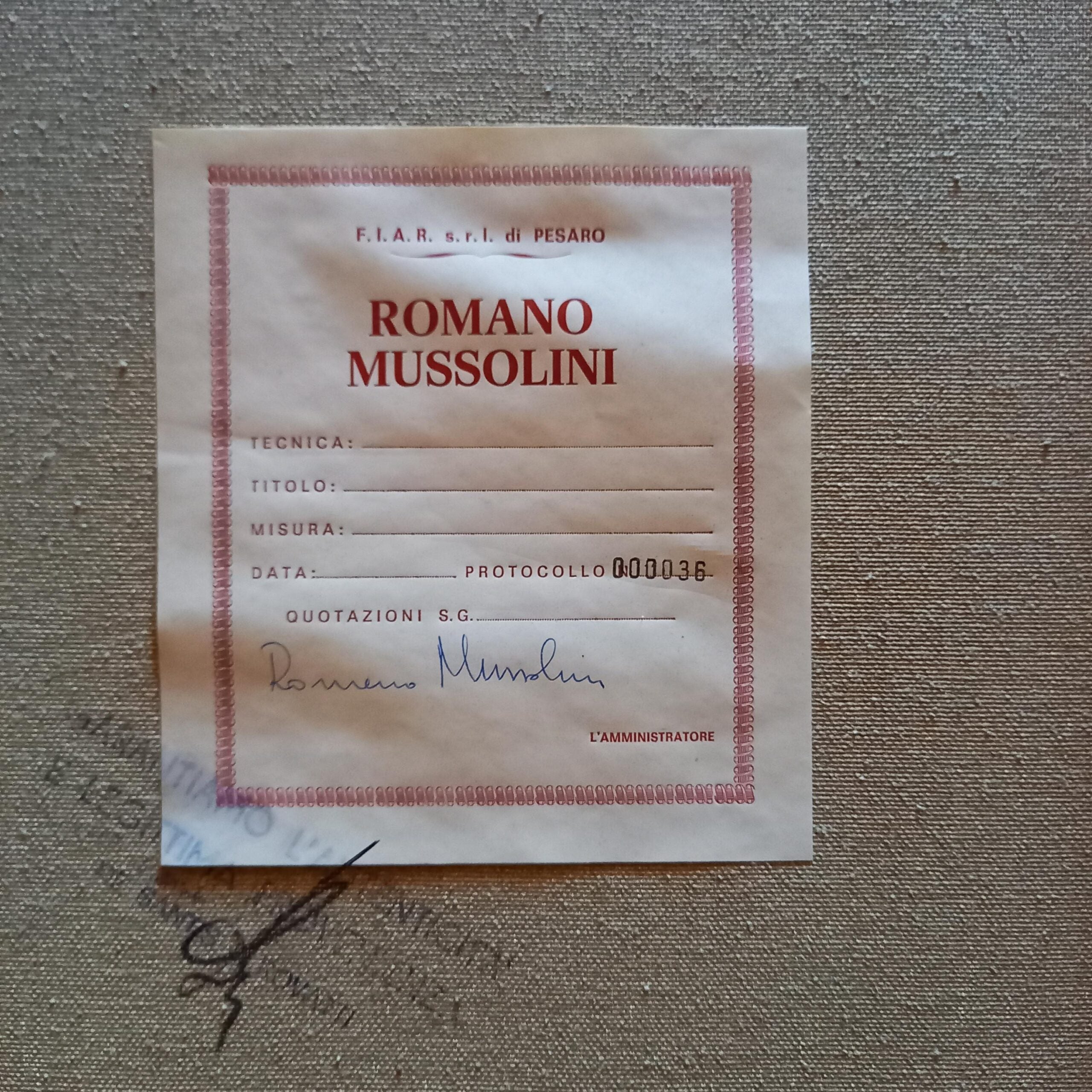 Romano Mussolini - Hombre y mujer