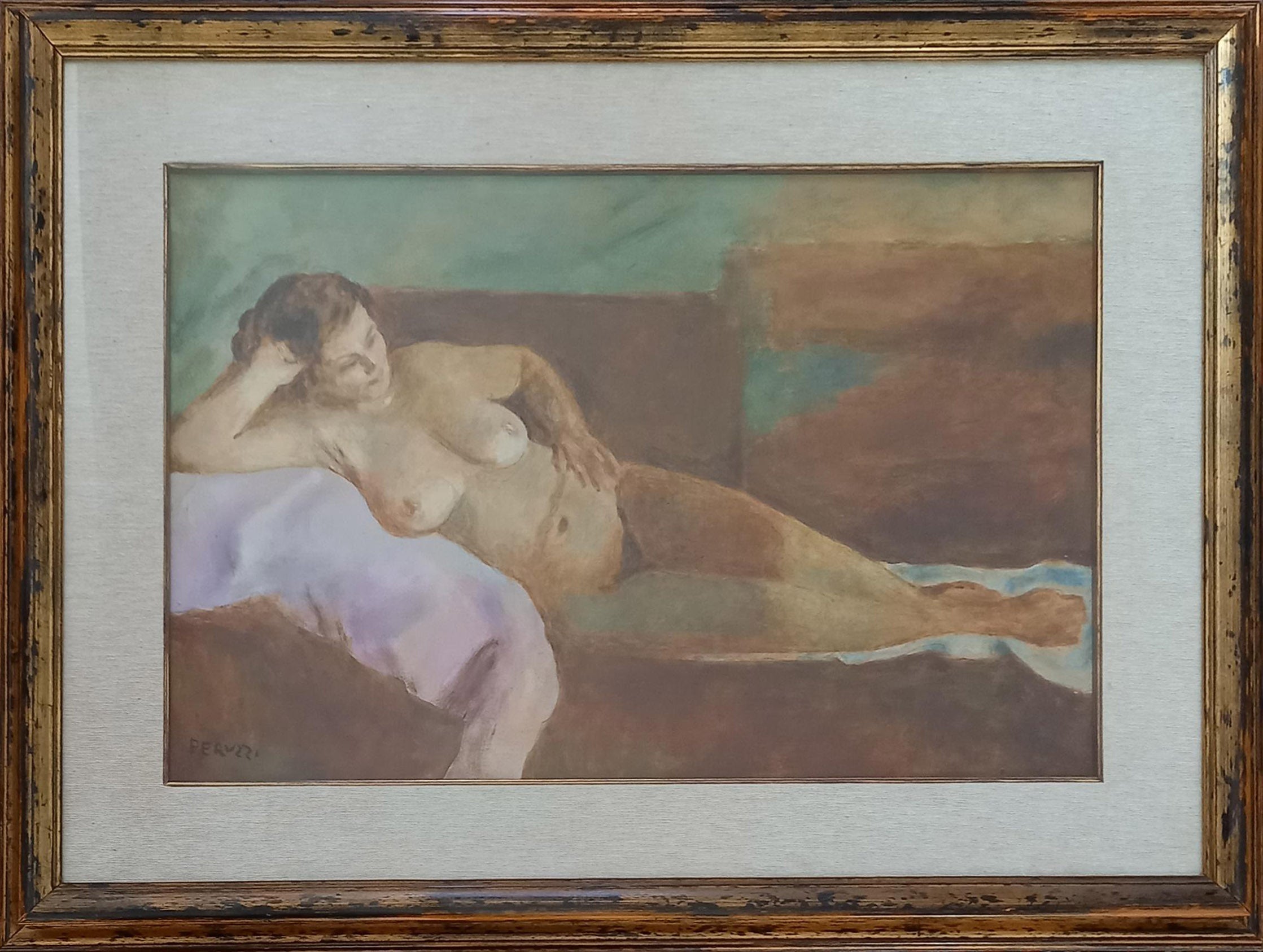 Cesare Peruzzi - Nudo disteso