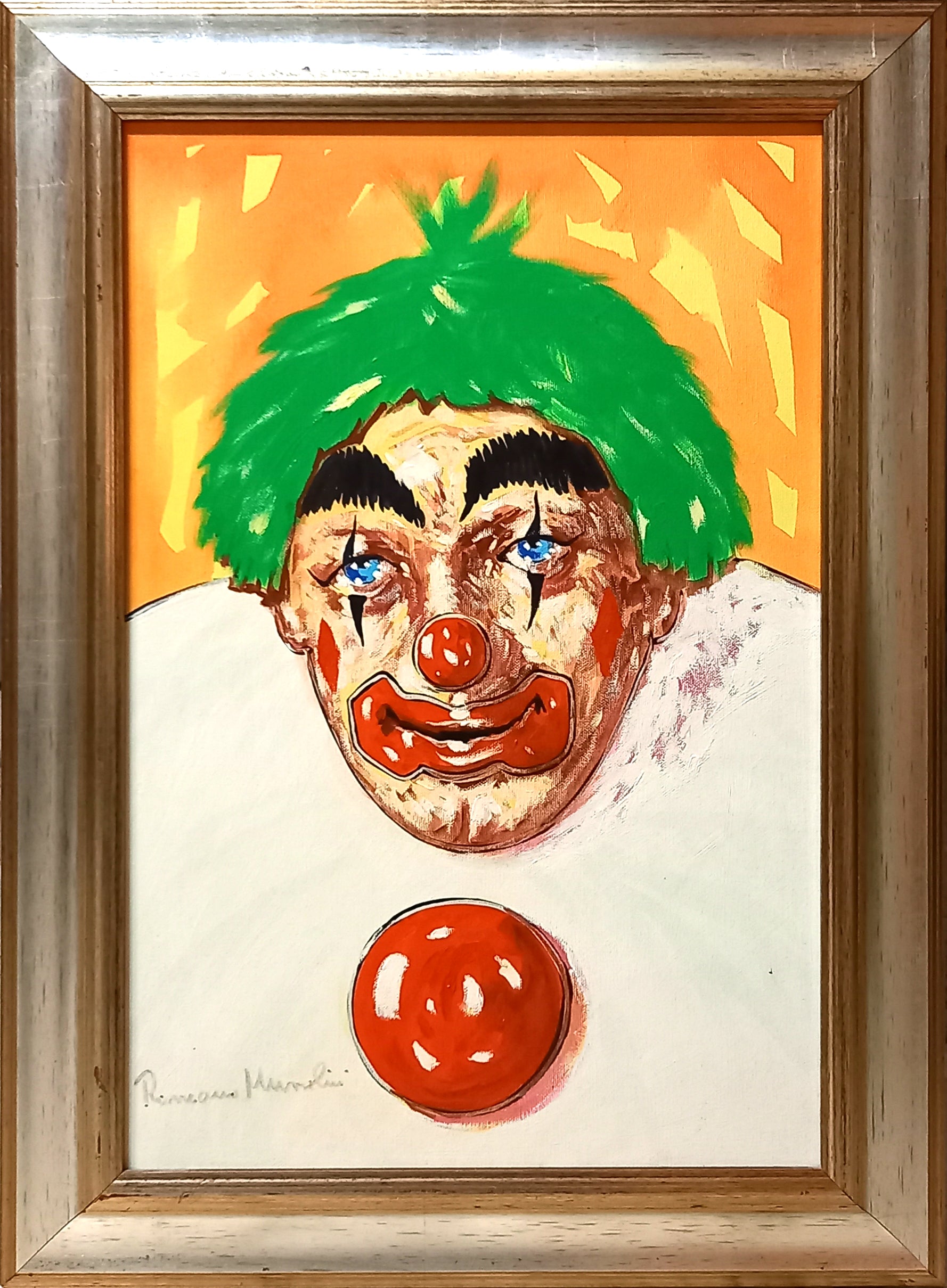 Romano Mussolini - Viso di clown