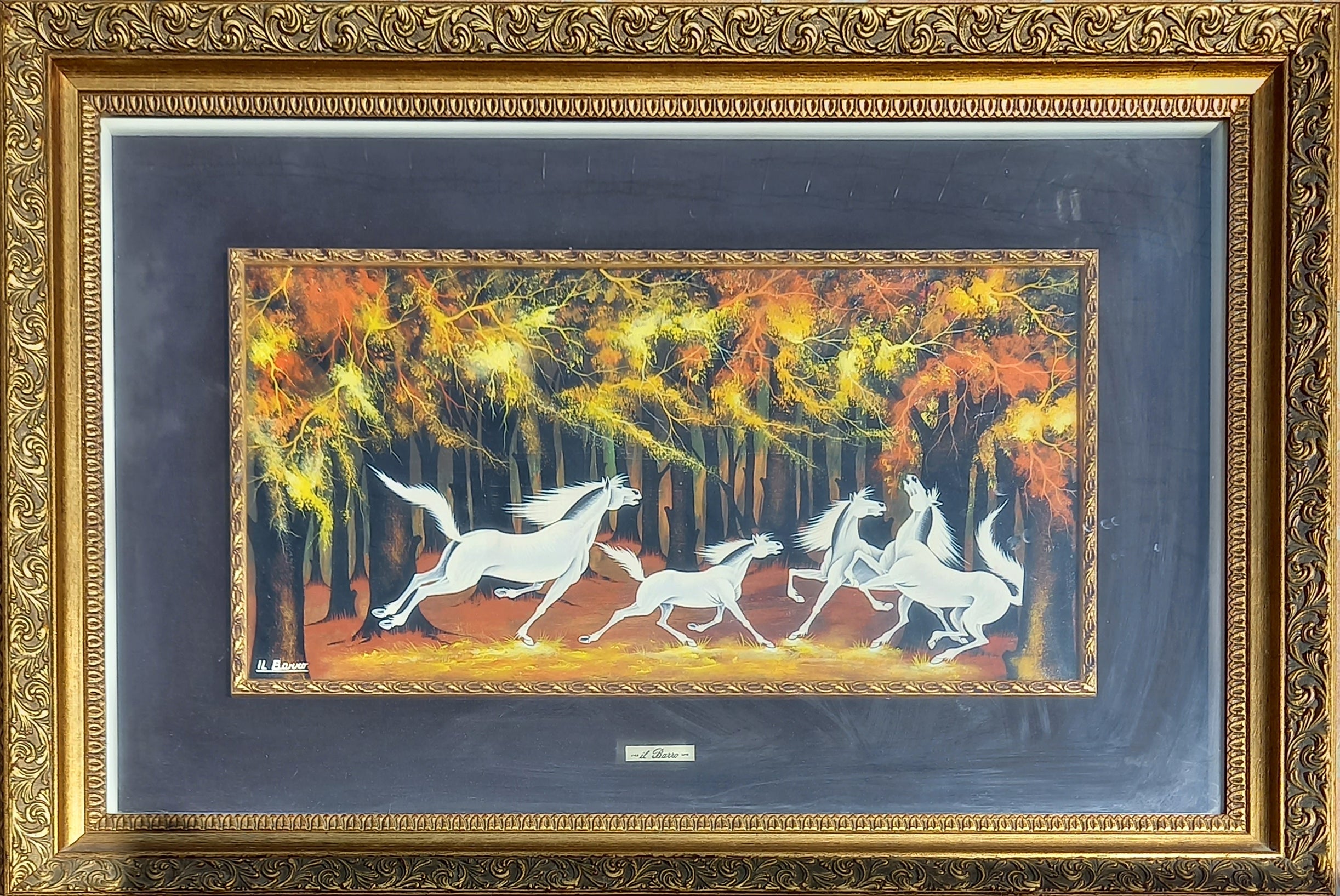 Antonio Barro - Autumn with Horses