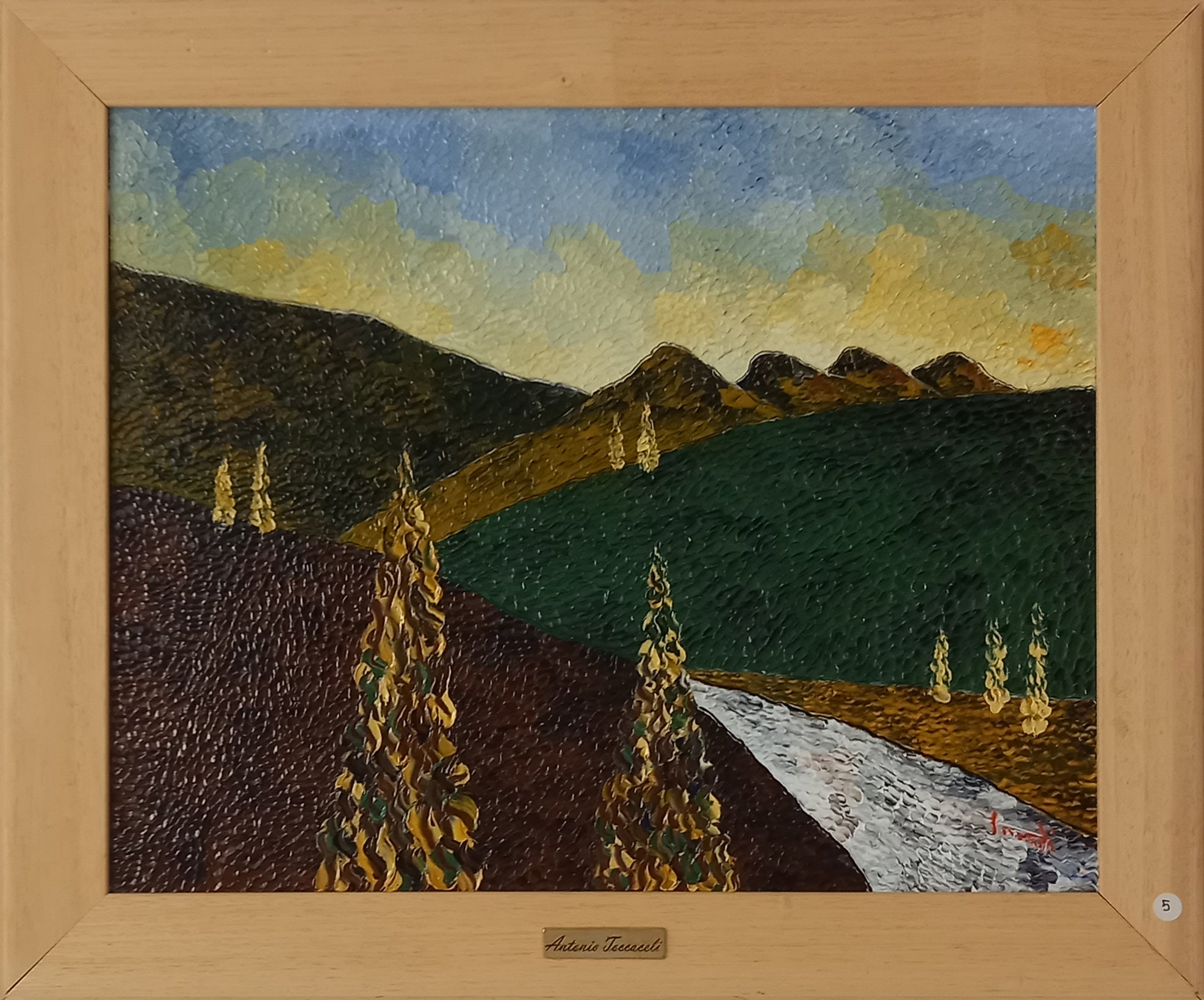 Antonio Taccaceli - Passo della Maddalena all'alba