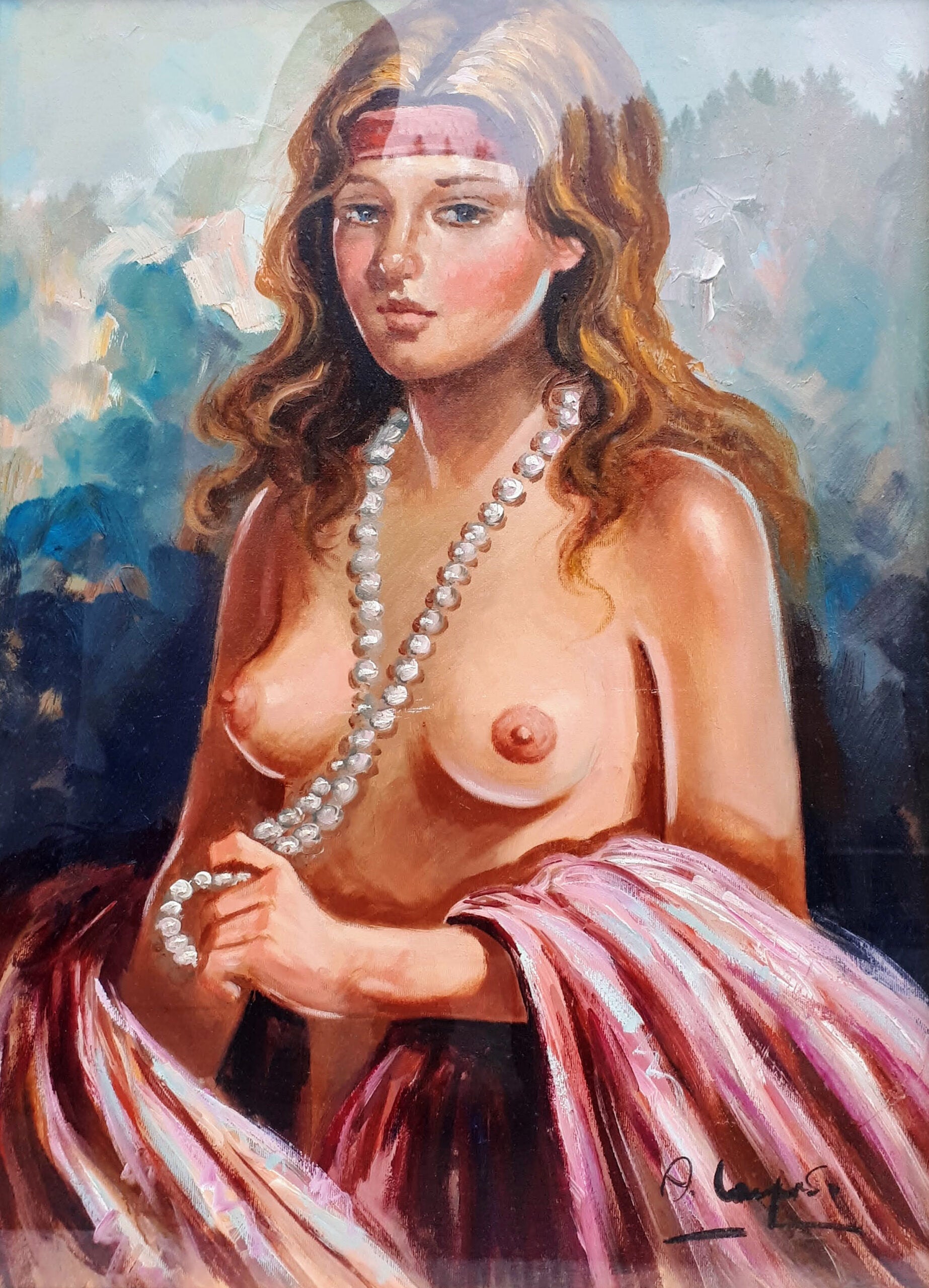 Angelo Campisi - Ritratto di ragazza