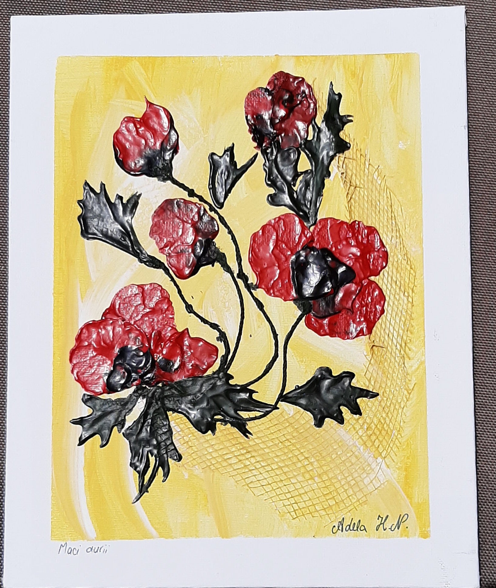 Amapolas doradas