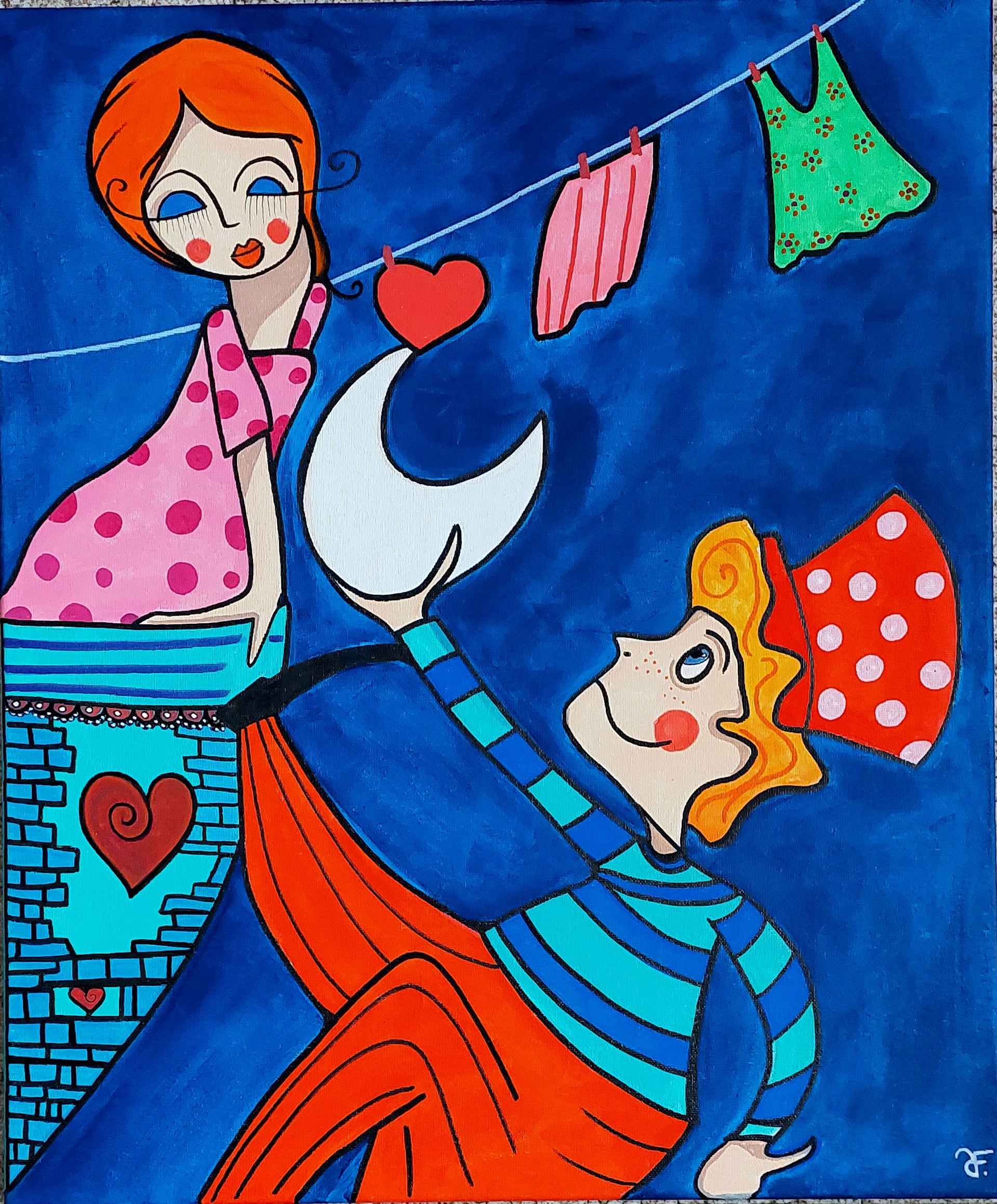 Ogni notte sogno di regalarti la Luna