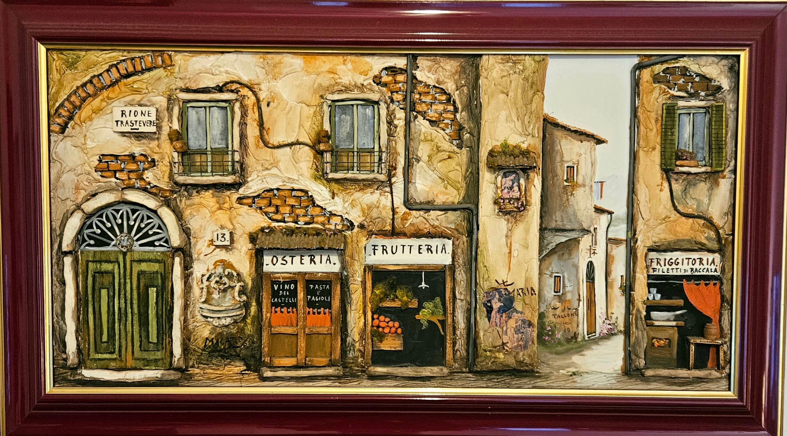 Gisella Macaro - Trastevere District (Old Rome)