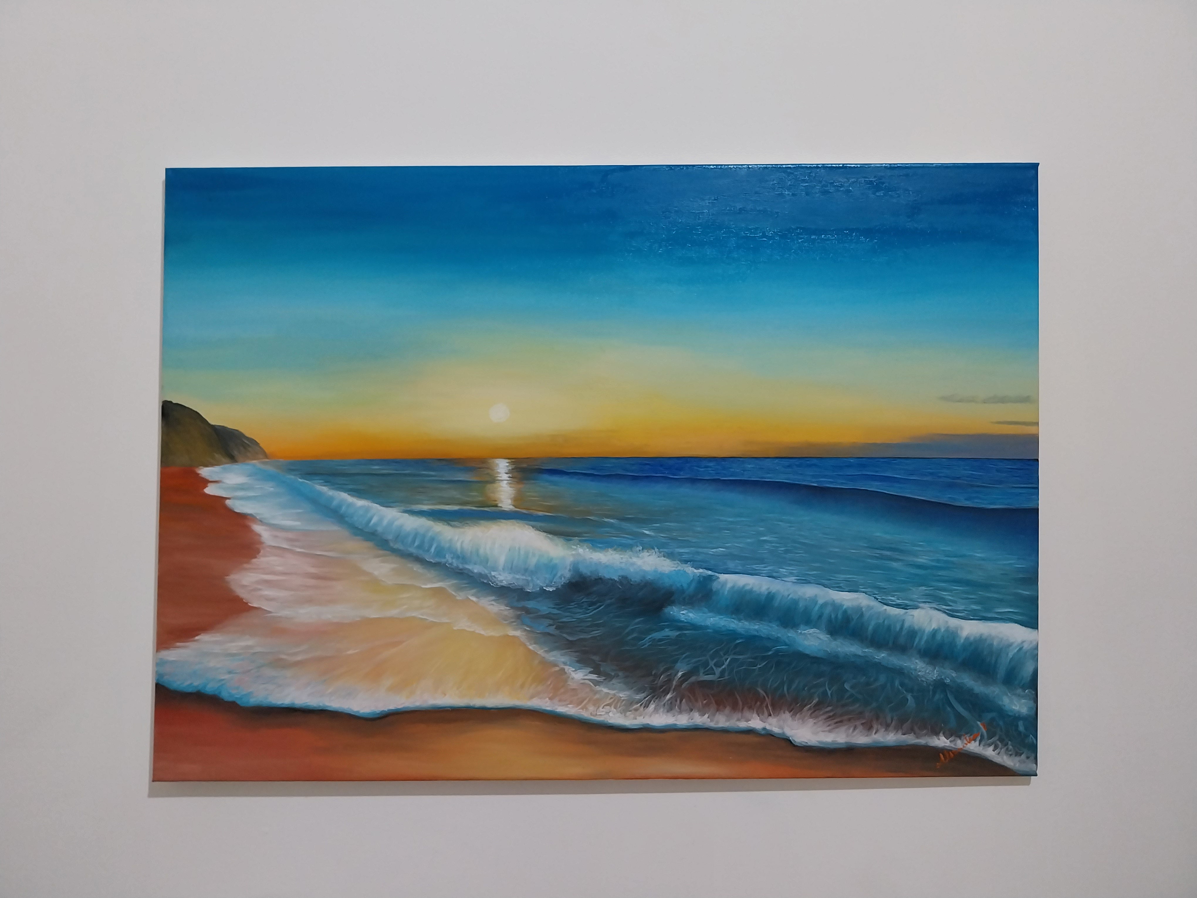 Mar al atardecer