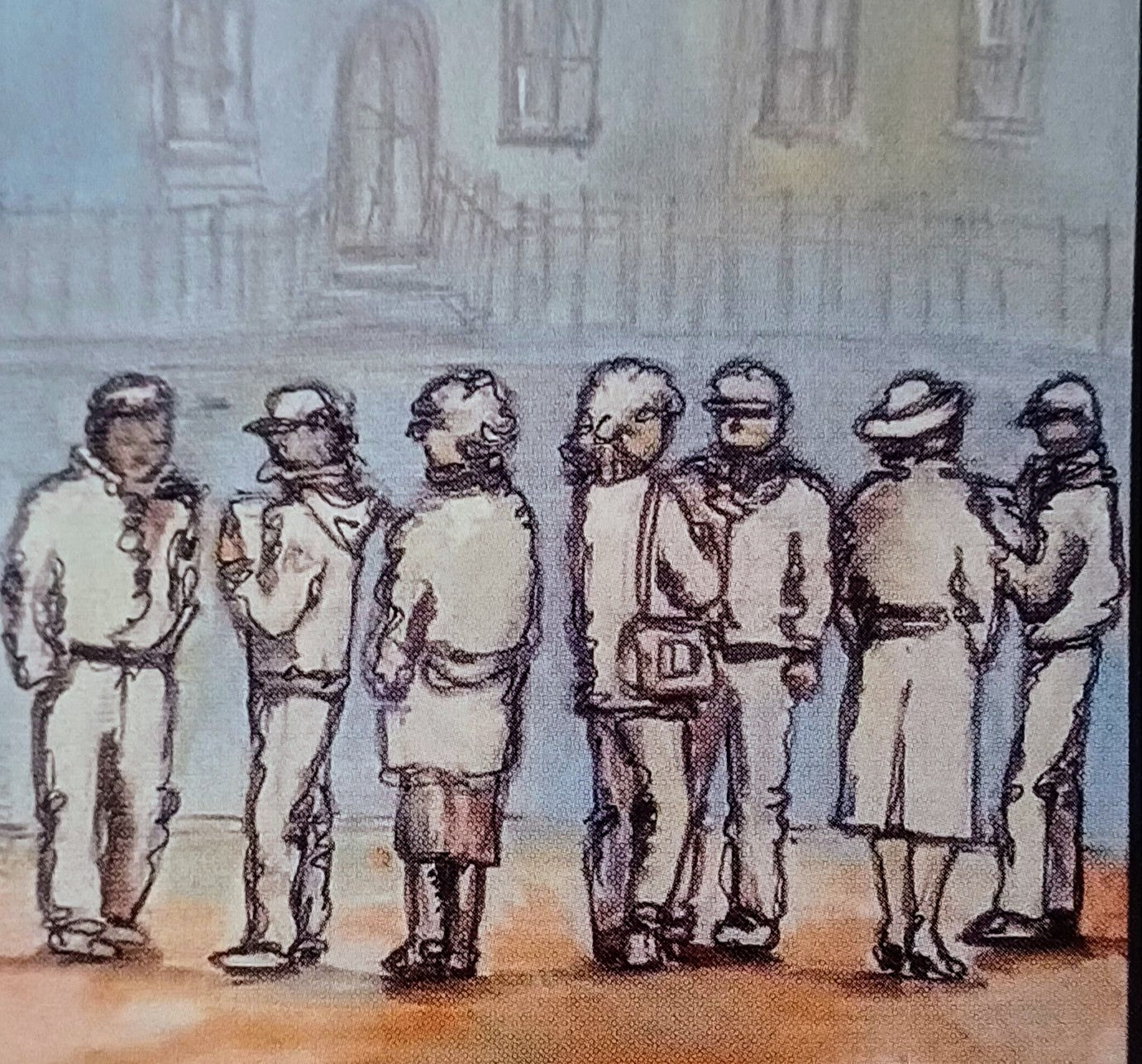 Standing in line