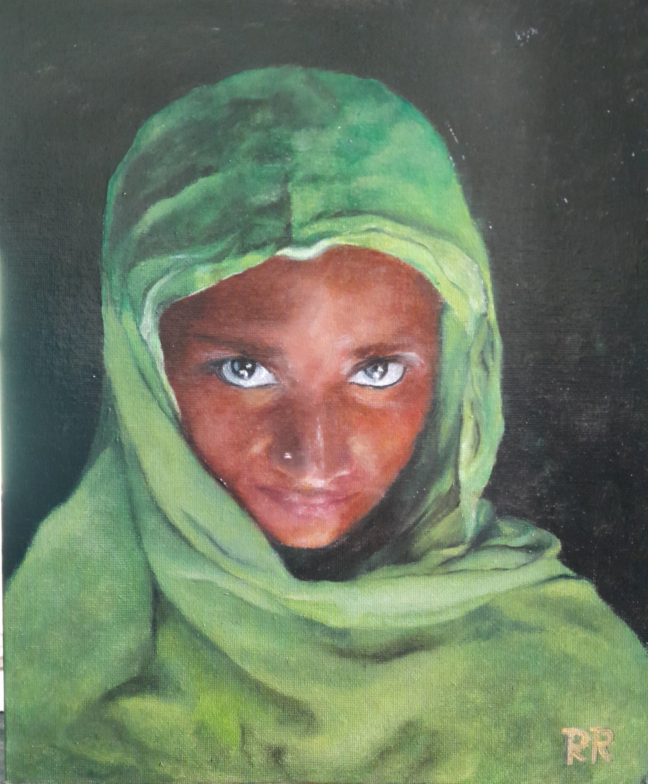portrait of an Asian woman