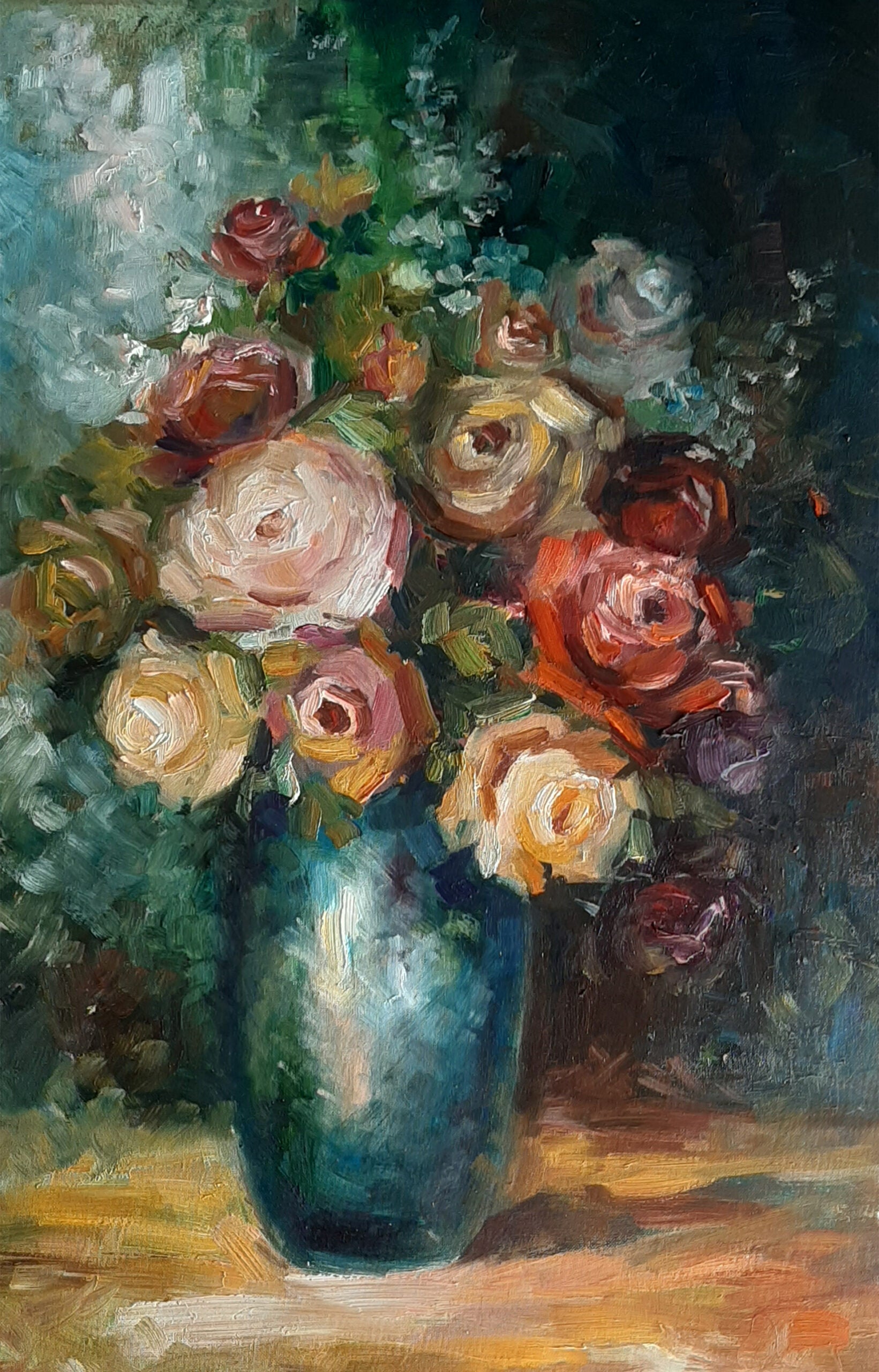Cecilia Traverso - Vase of Flowers