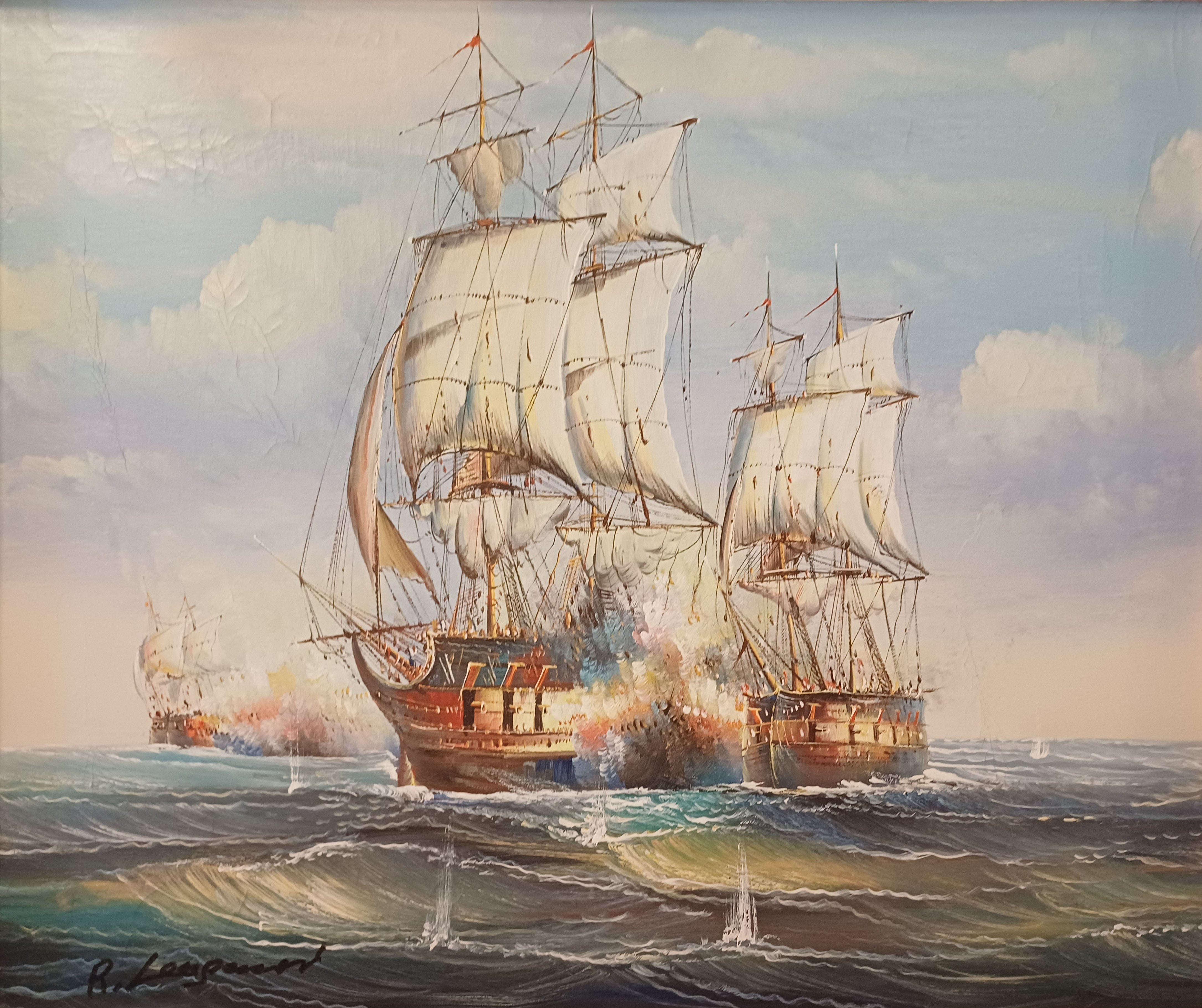 Renato Longanesi - Naval Battle