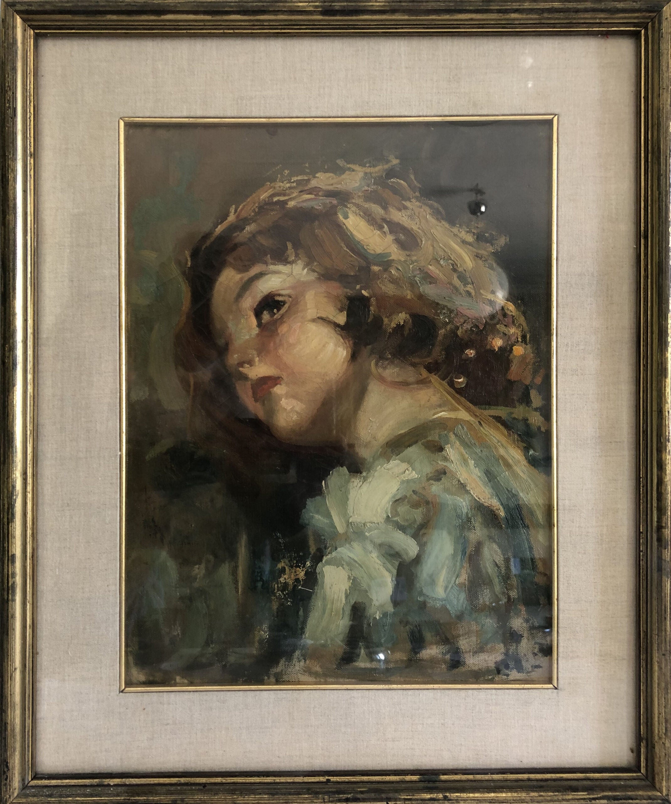 Autore Sconosciuto - Volto di bambina