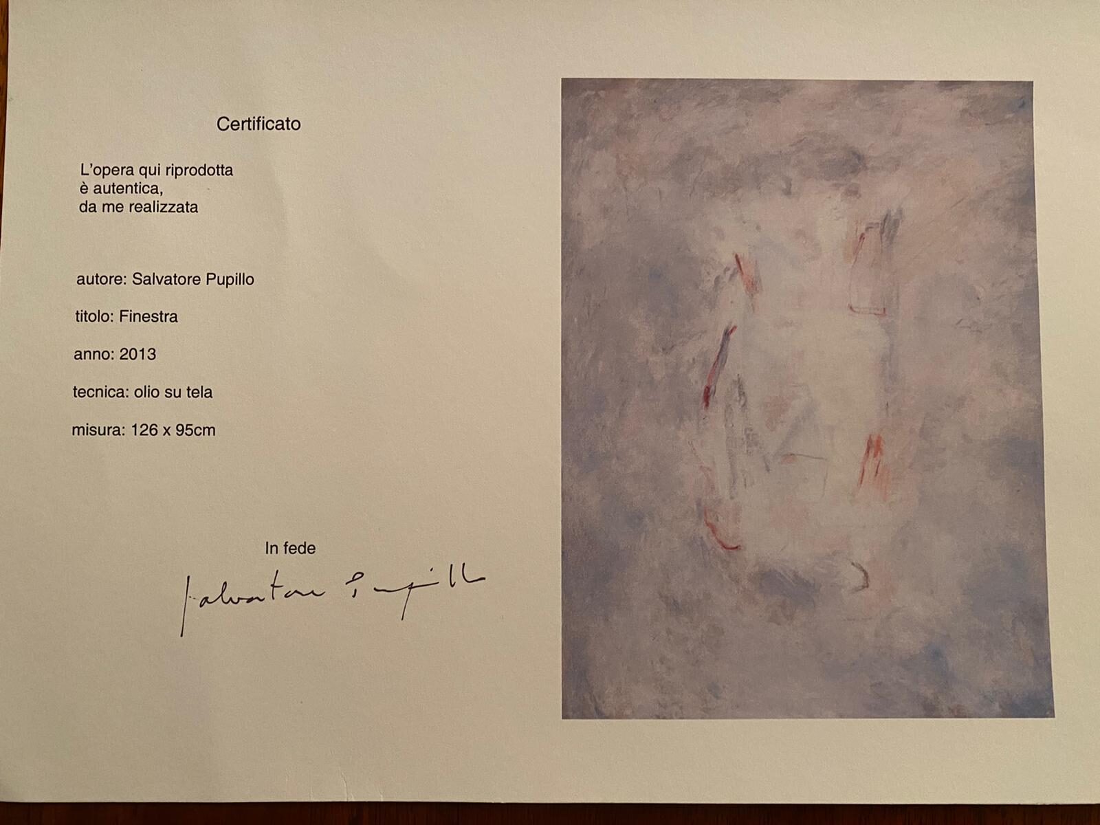 Salvatore Pupillo - Finestra