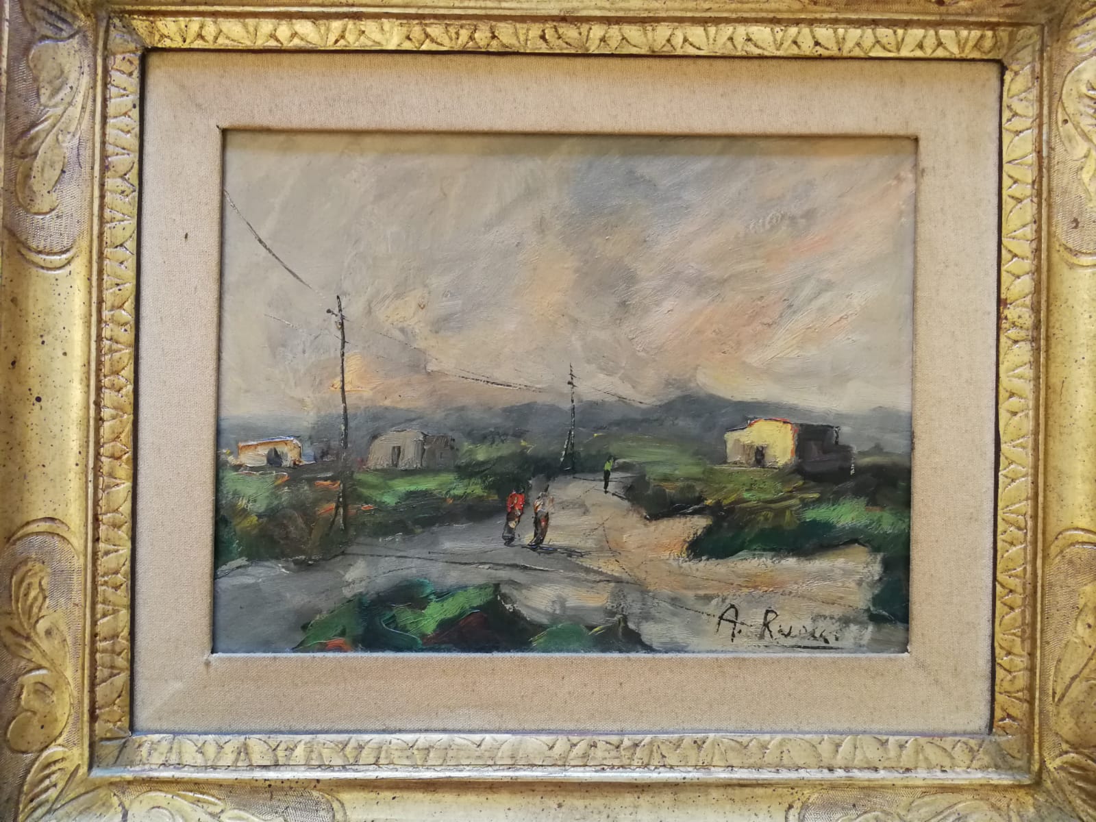 Anonymous - Woman on the gravel road
