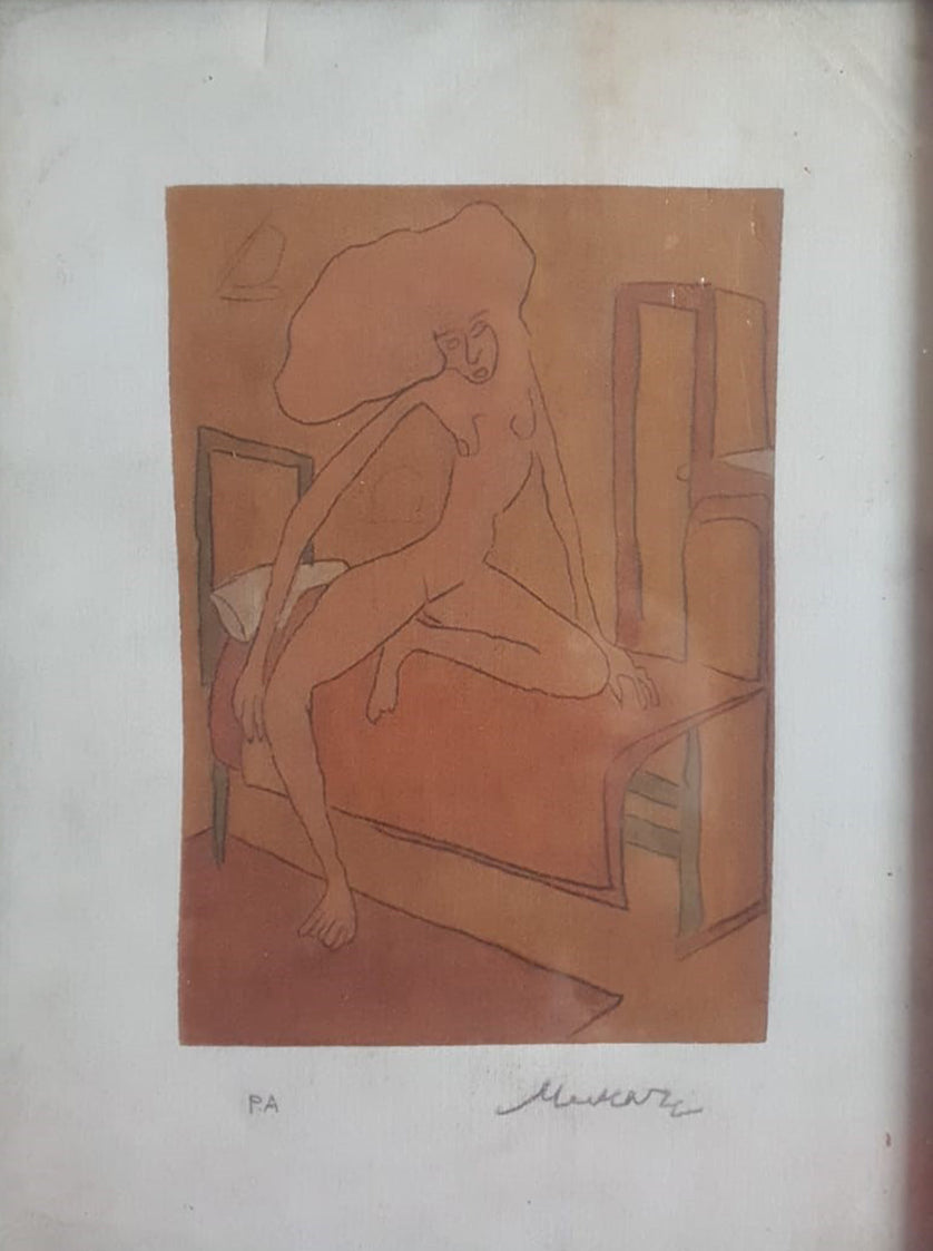 Attributed to Mino Maccari - Untitled