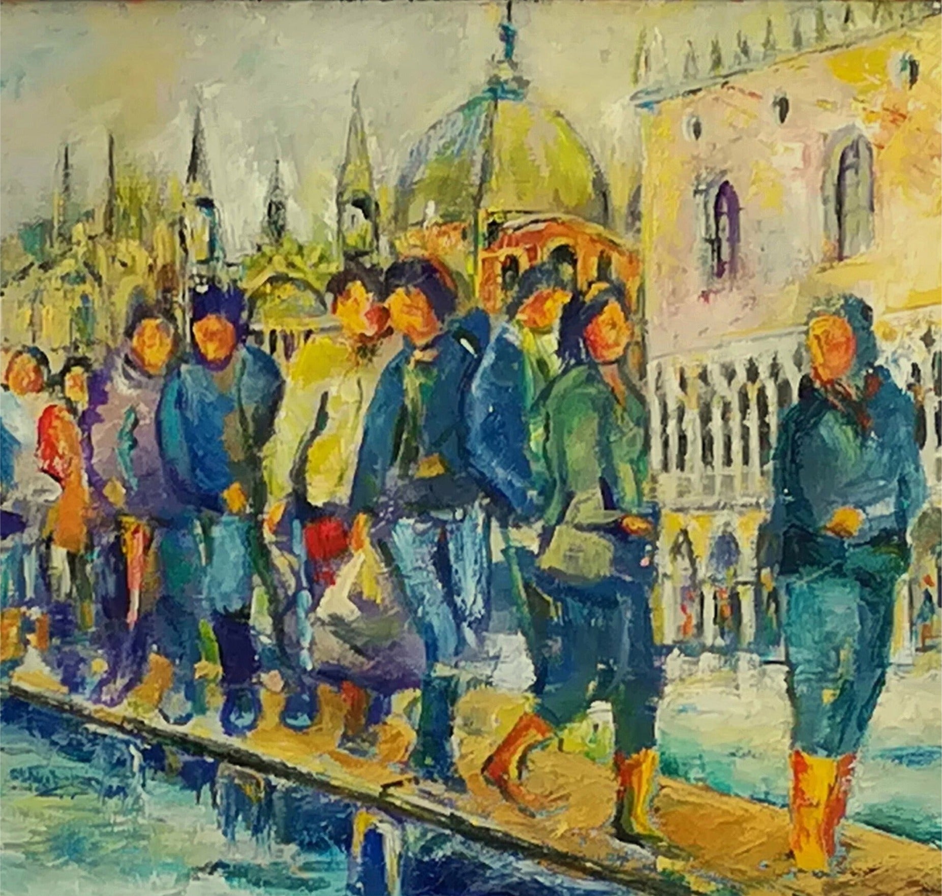 Acqua alta in Piazza San Marco