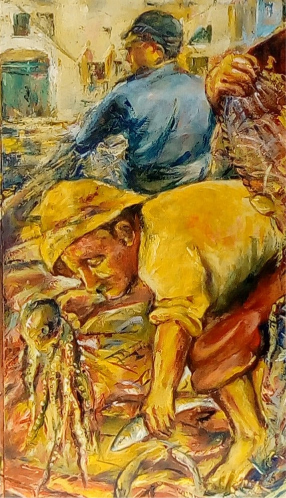 Pescadores en Procida