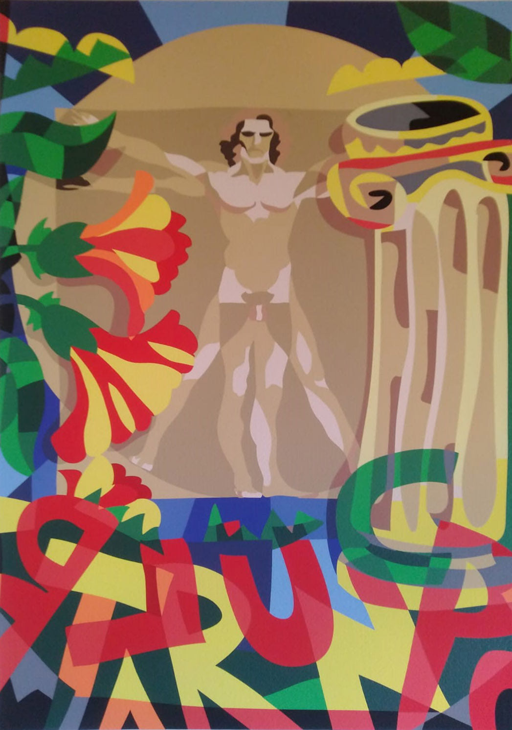 Ugo Nespolo - Sin título