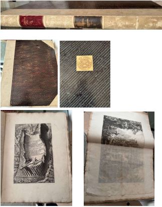 Antigüedades romanas - Giambattista Piranesi/Firmin Didot Brothers Libraj (4 volúmenes)
