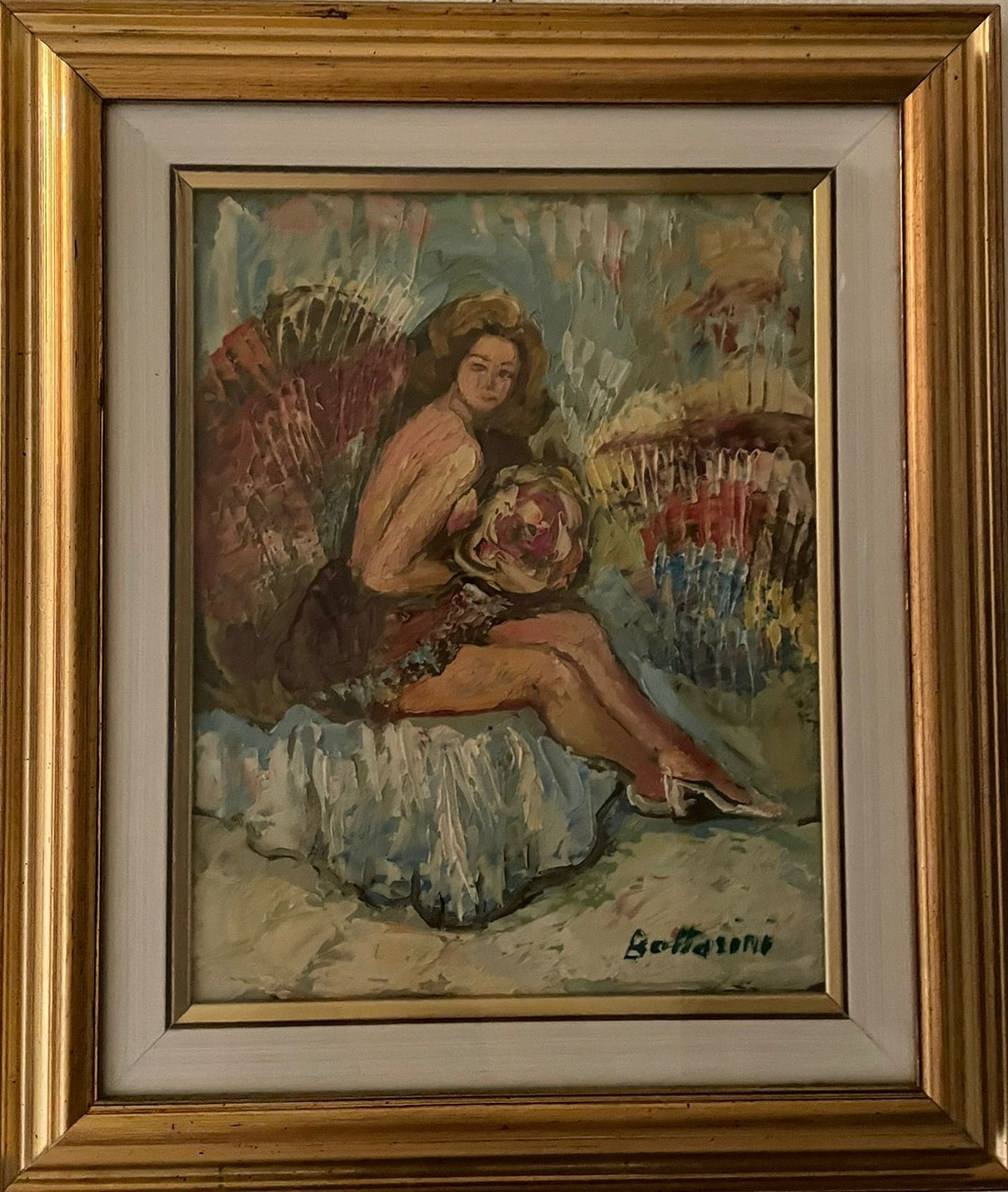 Senza titolo (figura) – Olio su tela – Alessandro Bottasini